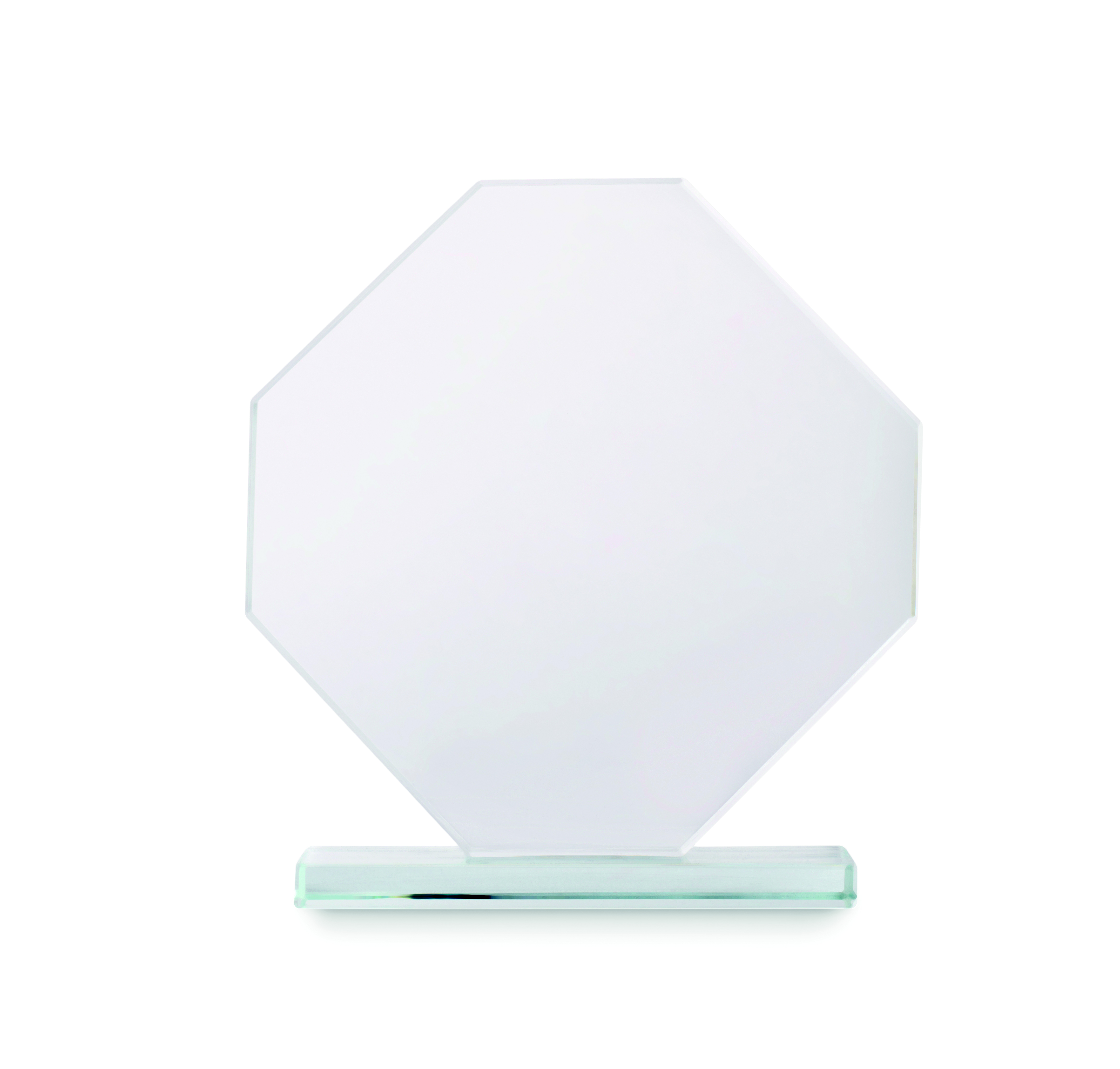 glas, prisma, deko, trophäe, octagon, Kristallpreis, Achtang-Plakette, Glas-Trophäe, transparenter Auszeichnung, stehende Plakette, glas, Achteck, Auszeichnung, klar, Sockel, geometrischer prix, glas, trophäe, klar, basis