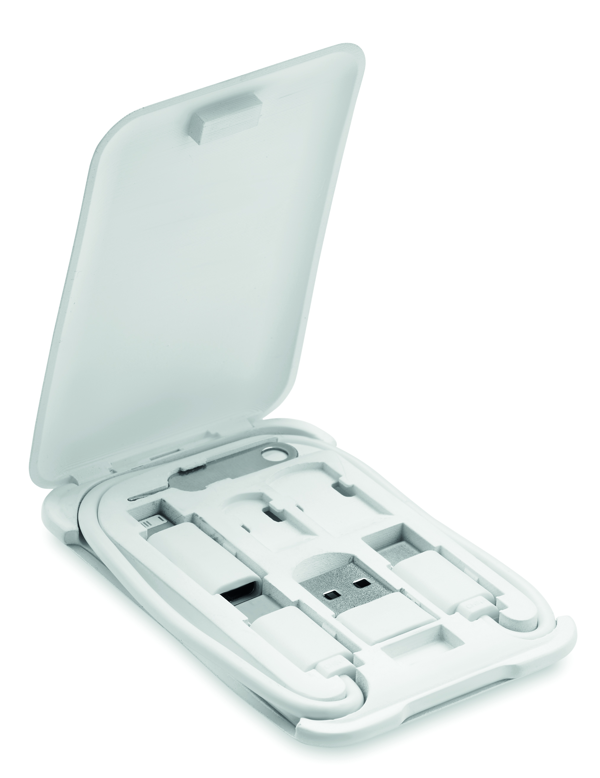 USB-C-Kabel, Ladezusatz, Hülle mit Steckdosen, Mini-Universaltasche, Netzadapter-Fach