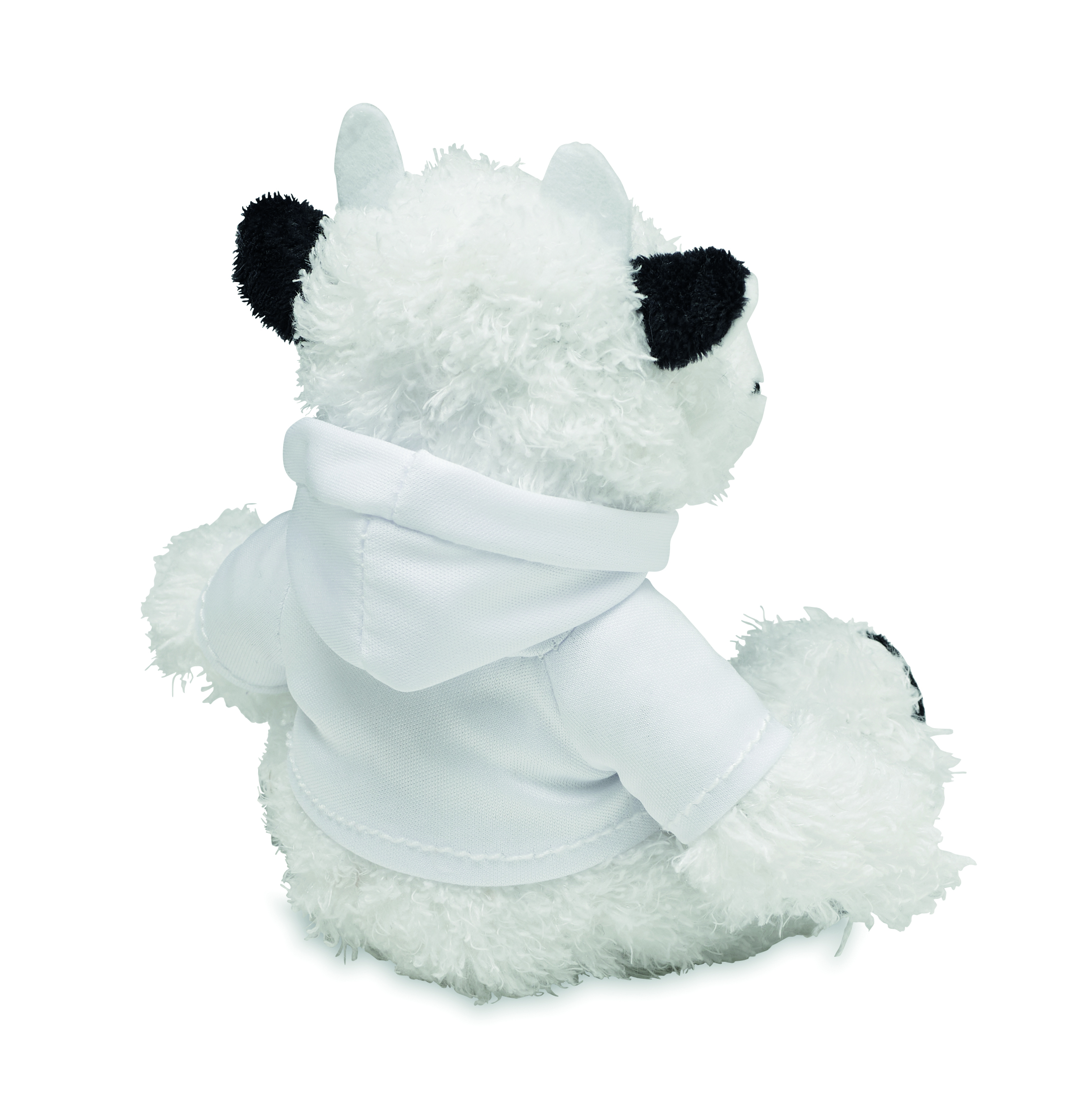 Plüschpanda, Weiß,  Hoodie, kuscheltier, Fell-Charakter