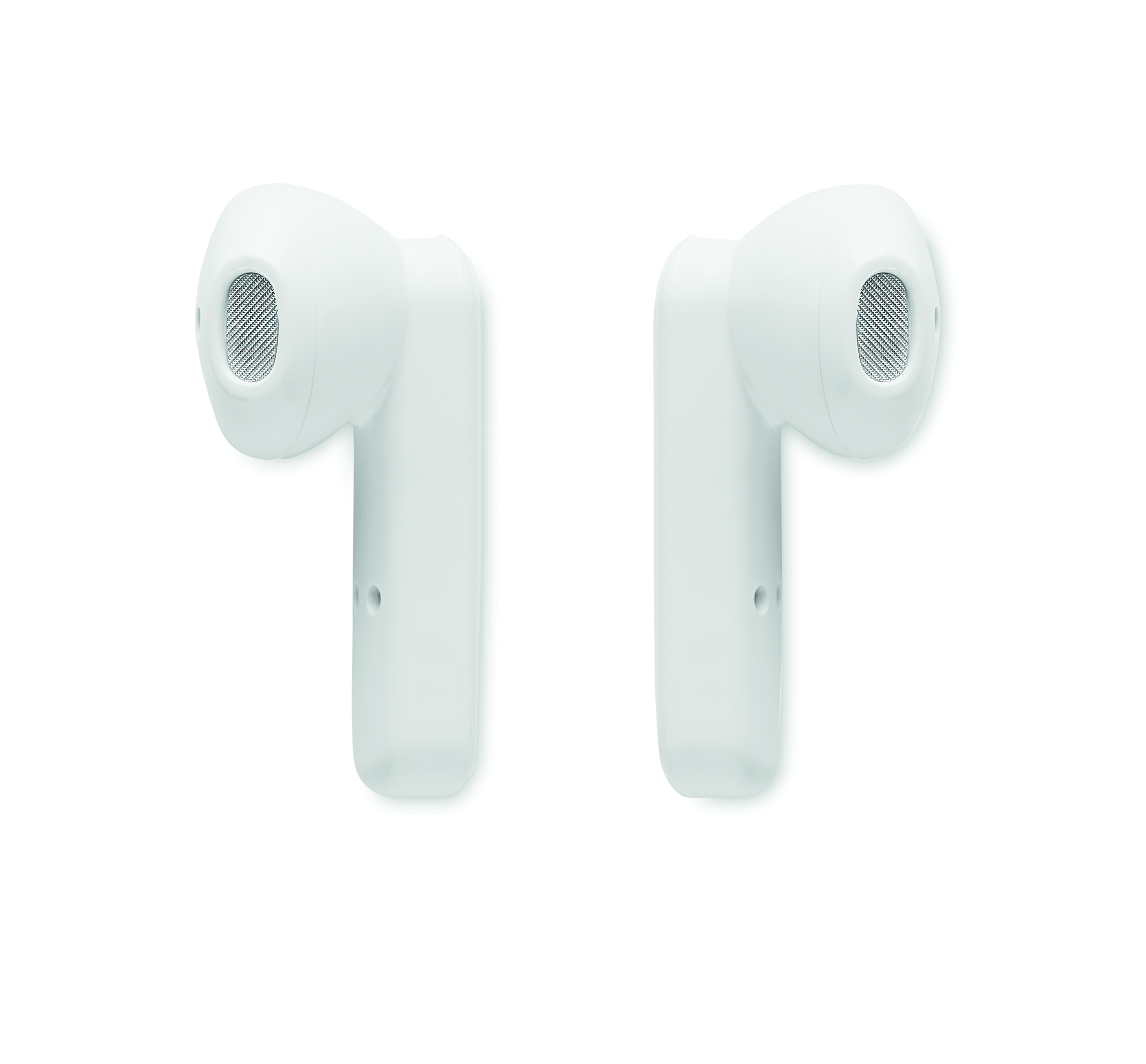 in-ear, ohrstöpsel, weiß, kabellos, kopfhörer