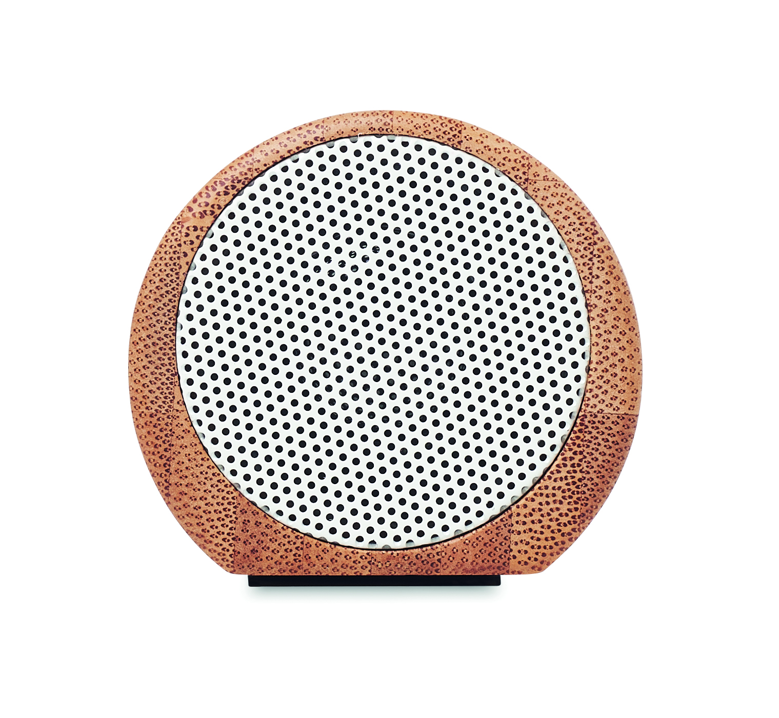 Lautsprecher, Kugelform, Kupferfinish, Lautsprechergrill, Kompakt