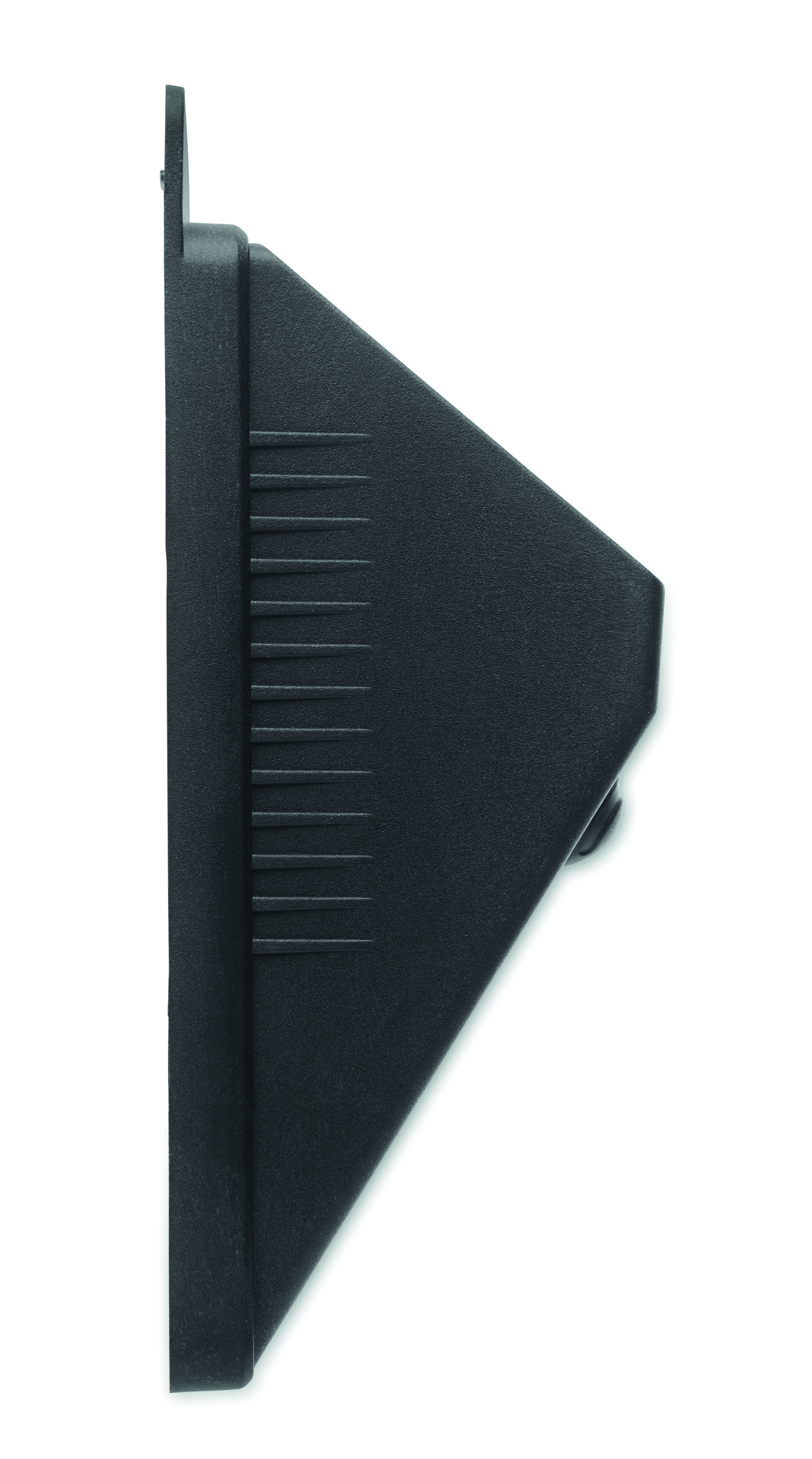 Tastaturständer, Aufsteller, Geögte Halterung, Schwarzes Plastik, Montagezubehör, Kartenleser, Halterung, Schwarz, Rändelung, Schraubhalterung, Schneidelineal, Messleiste, Lineal, Schwarz, Kunststoff, Steckplatte, Halterung, Kabelhalter, Schwarz, Klemmarm