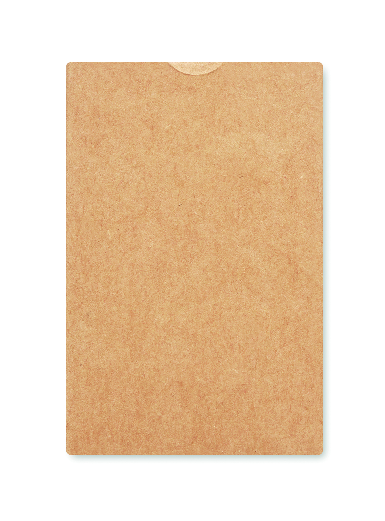 Karton, Pappe, Notizblock-Rückseite, braun, unbeschriftet