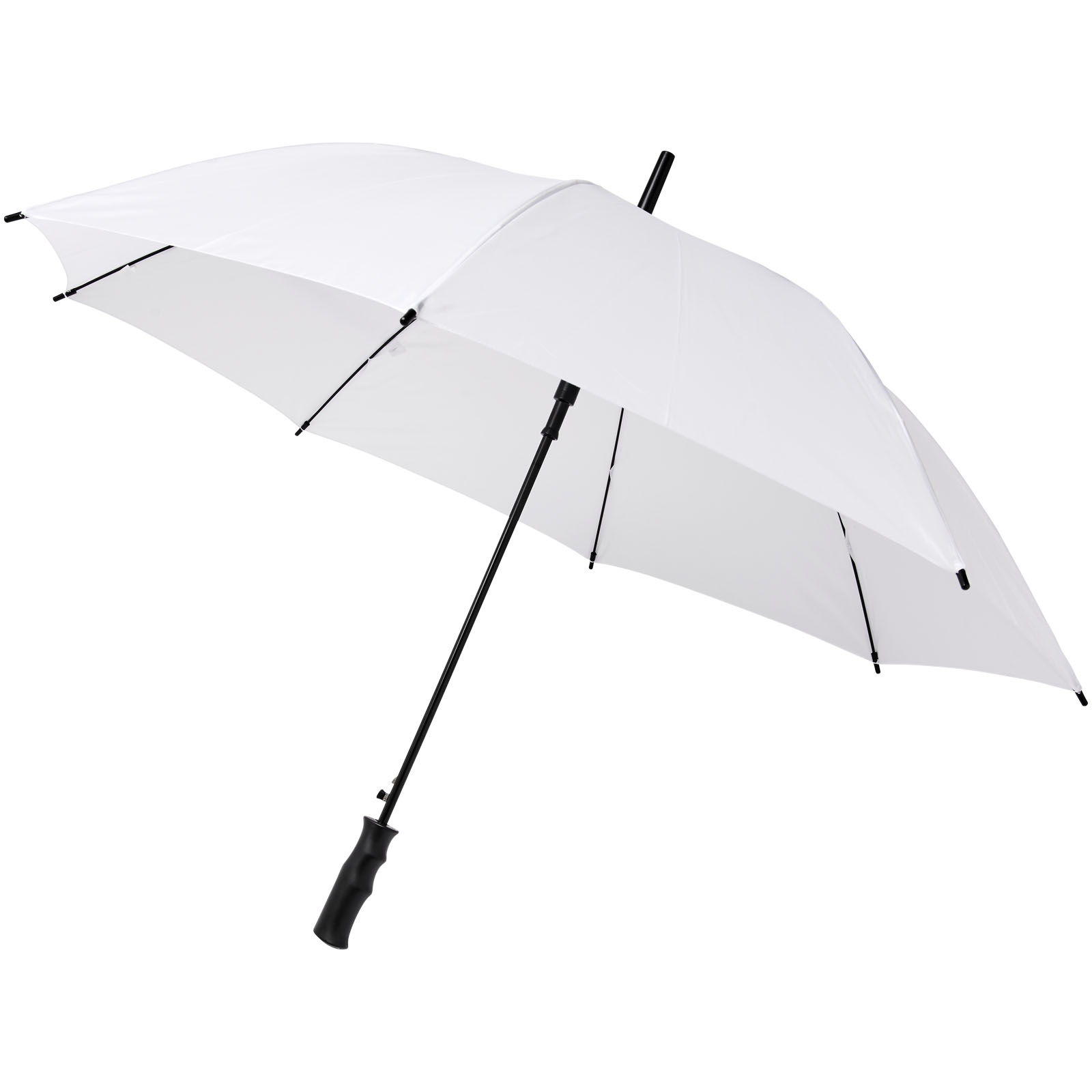 Regenschirm, Schwarz, Faltbar, Schirm mit Griff, Kompakt, regenschirm, schirm, parapluie?, umbrella, stiel, Regenschirm, Schirm, Faltbarer Schirm, Schirm mit Griff, Weiß