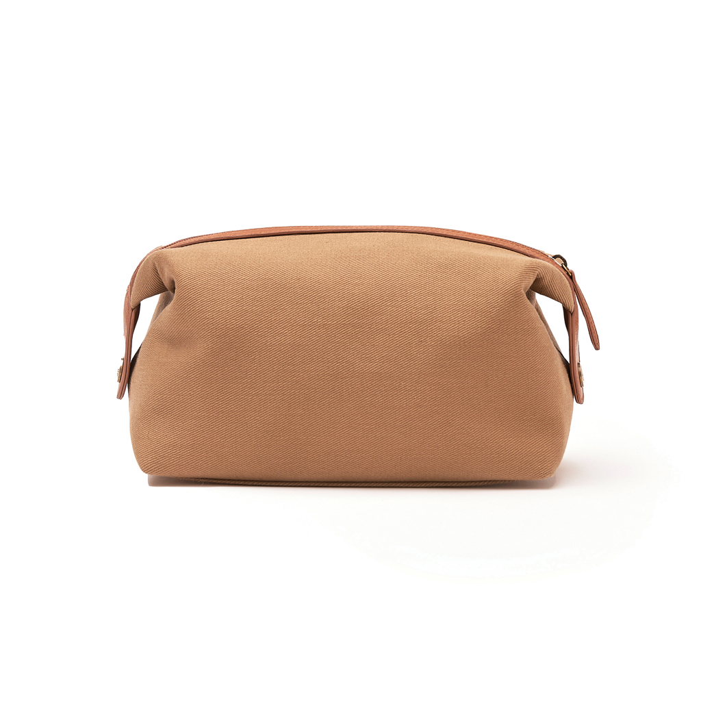 Zubehor, Tasche, Handtasche, Geldbörse, Tasche, Kosmetiktasche, Clutch, Beige, Reißverschluss