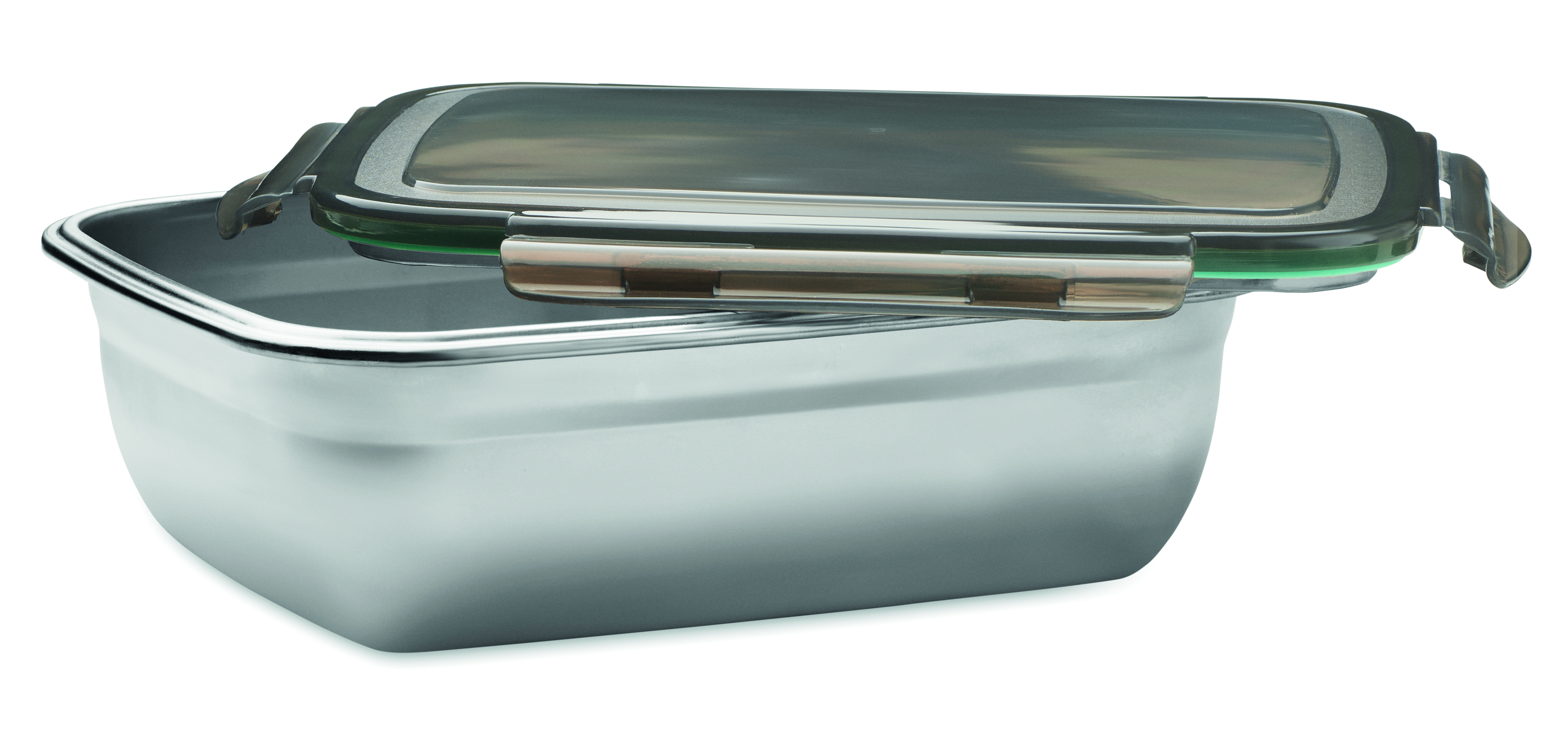 Lunchbox, Edelstahl, Rechteckig, Verschlussdeckel, Geschirr, Lunchbox, Edelstahlbehälter, Metallbox, Verschlussdeckel, wiederverwendbarer Behälter, Brotdose, Lunchbox, Edelstahl, Trennwand, Deckel