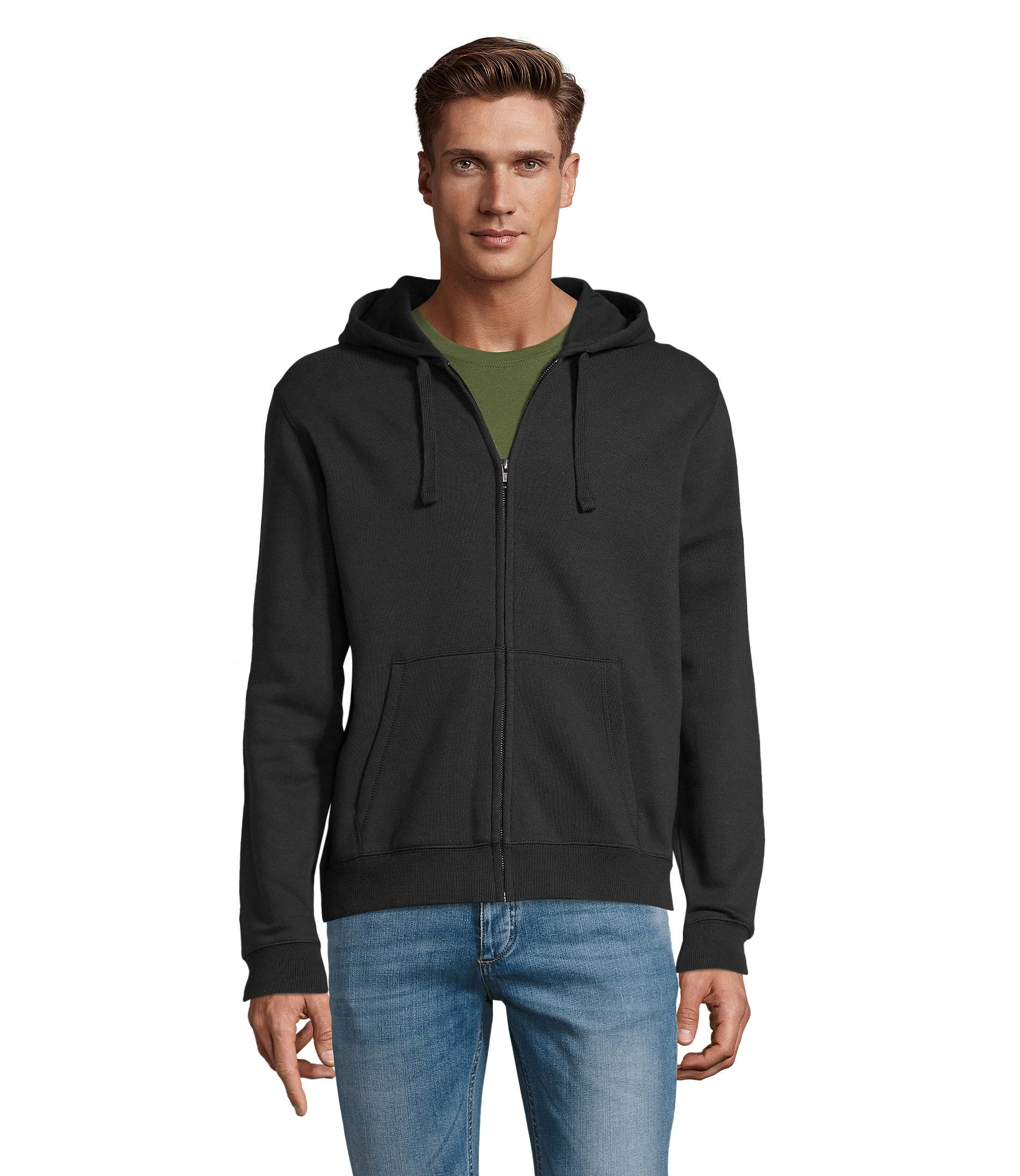 Hoodie, Reissverschlussjacke, Schwarz, Vordertasche, Casual, Hoodie, Reißverschluss-Hoodie, Kapuzenpullover, Schwarz, Unisex, Hoodie, Reißverschluss-Hoodie, Kapuzenpullover, Schwarz, Unisex, Hoodie, Reißverschluss, Kapuzenpullover, Schwarz, Taschen