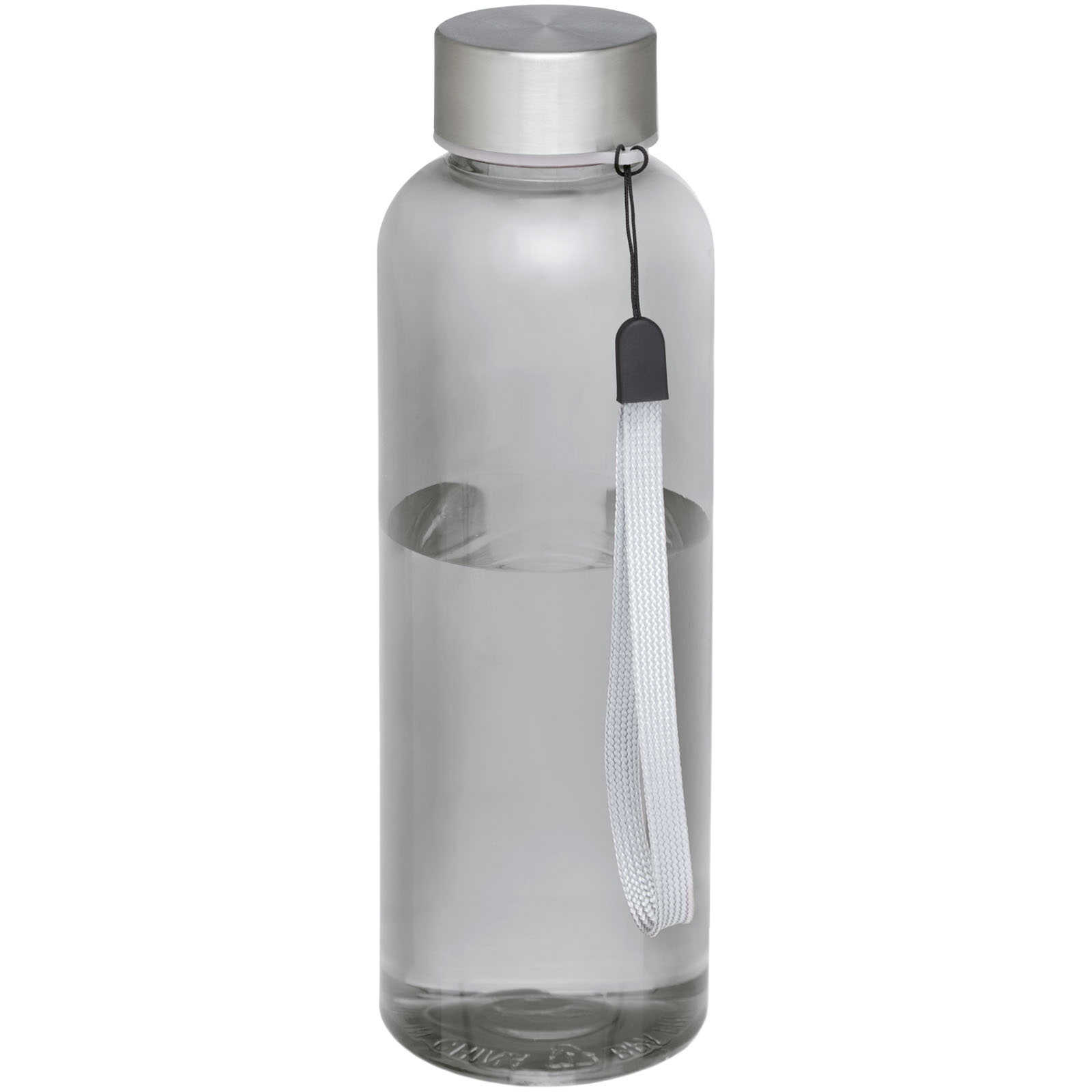 wasserflasche, glasklar, trinkflasche, silber, tragetasche