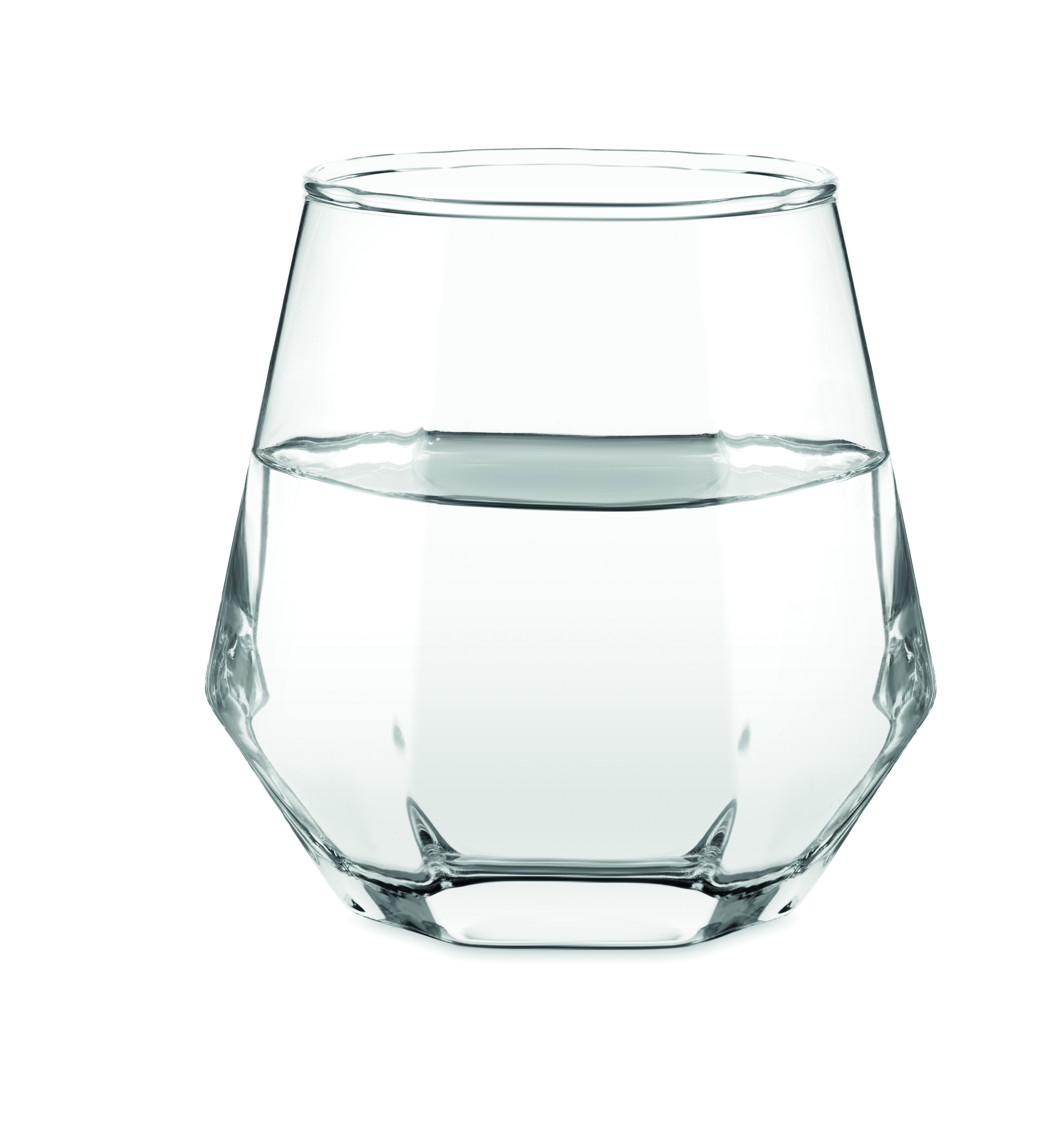 Glas, Wasserglas, Becher, transparentes Glas, Trinkglas, Glas, Wasserglas, Kleines Glas, Kristallglas, Trinkglas