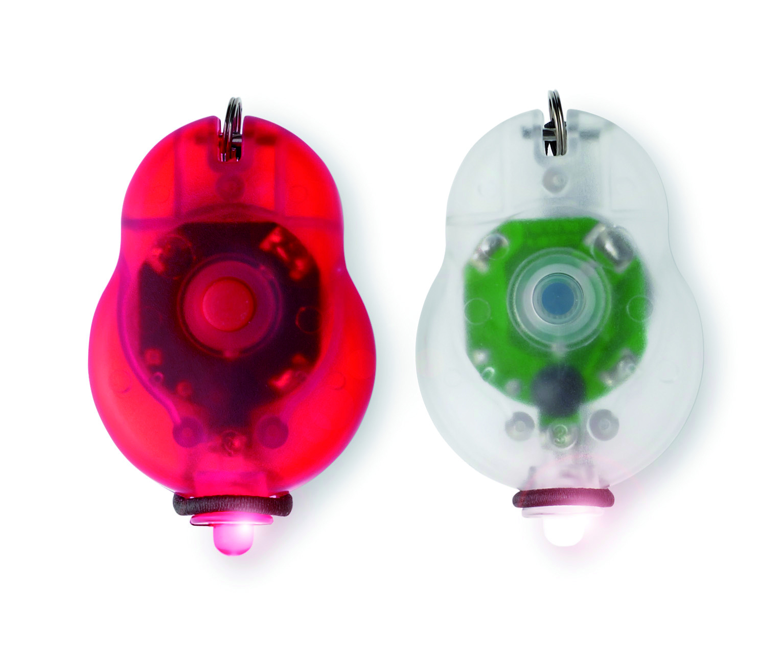 Taschentraining, Penlight, Gummi-Verkleidung, Klebearmband, Pendelkapsel