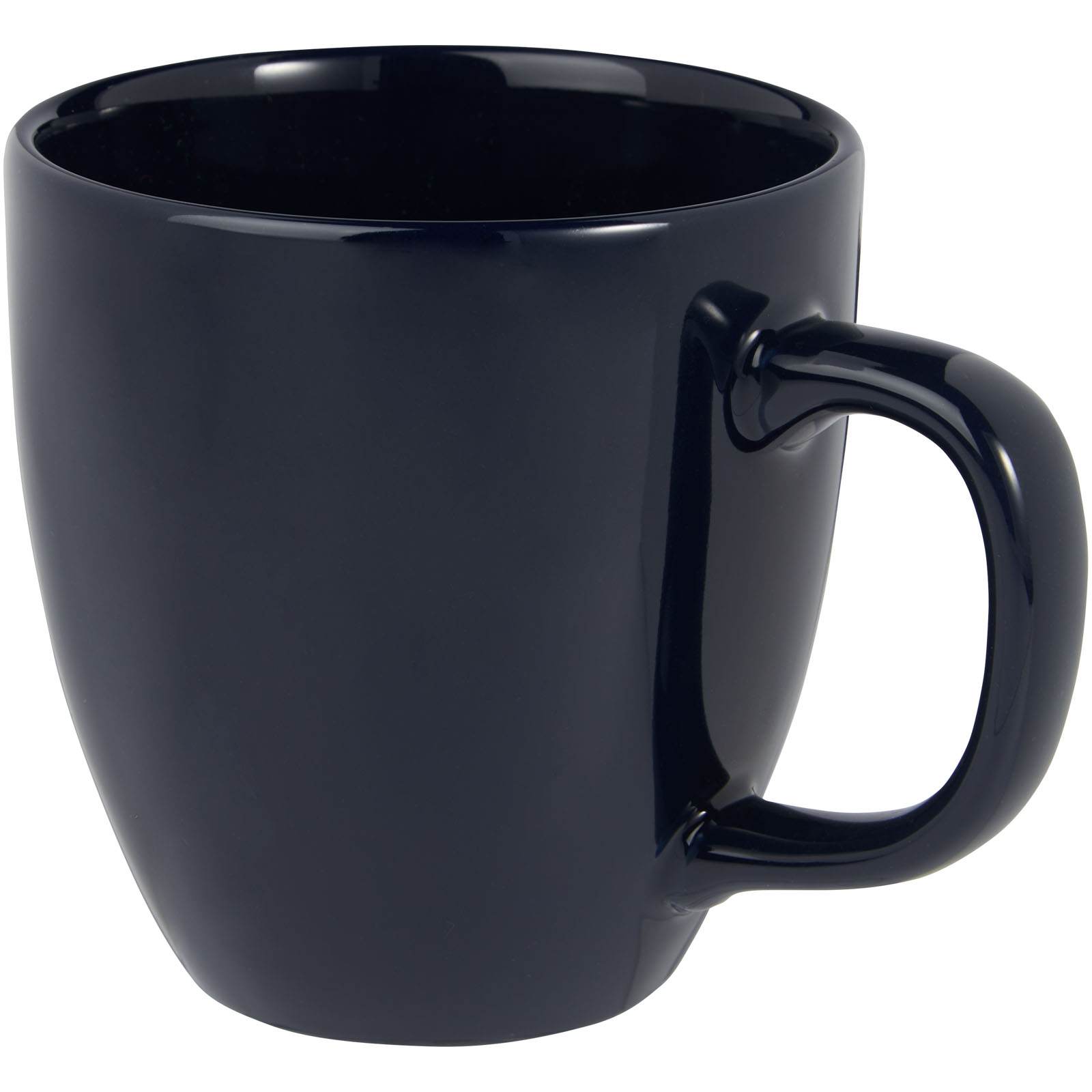 Kaffeetasse, Becher, Keramik, Schwarz, große Tasse