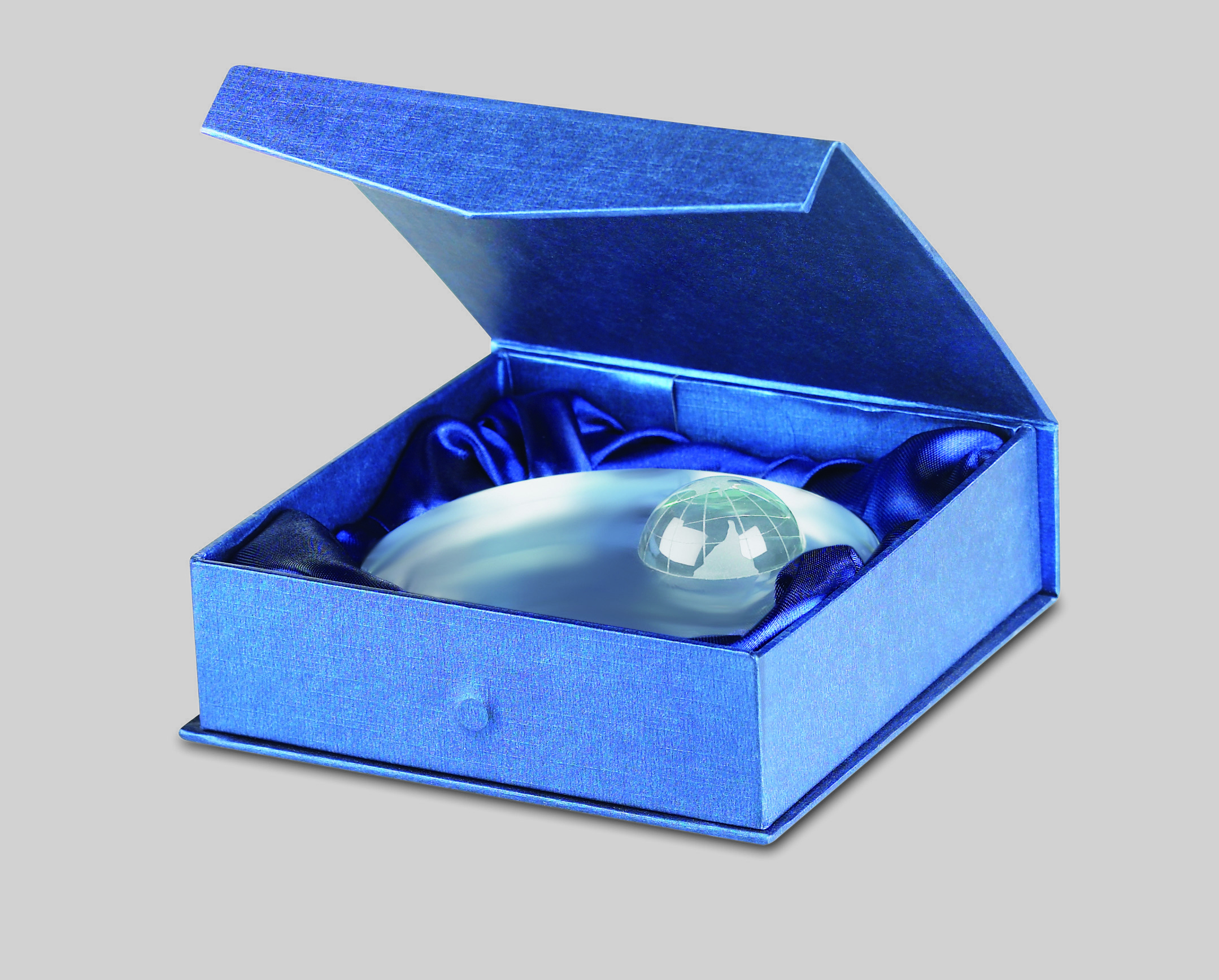 orb, globe, box, blau, geschenk