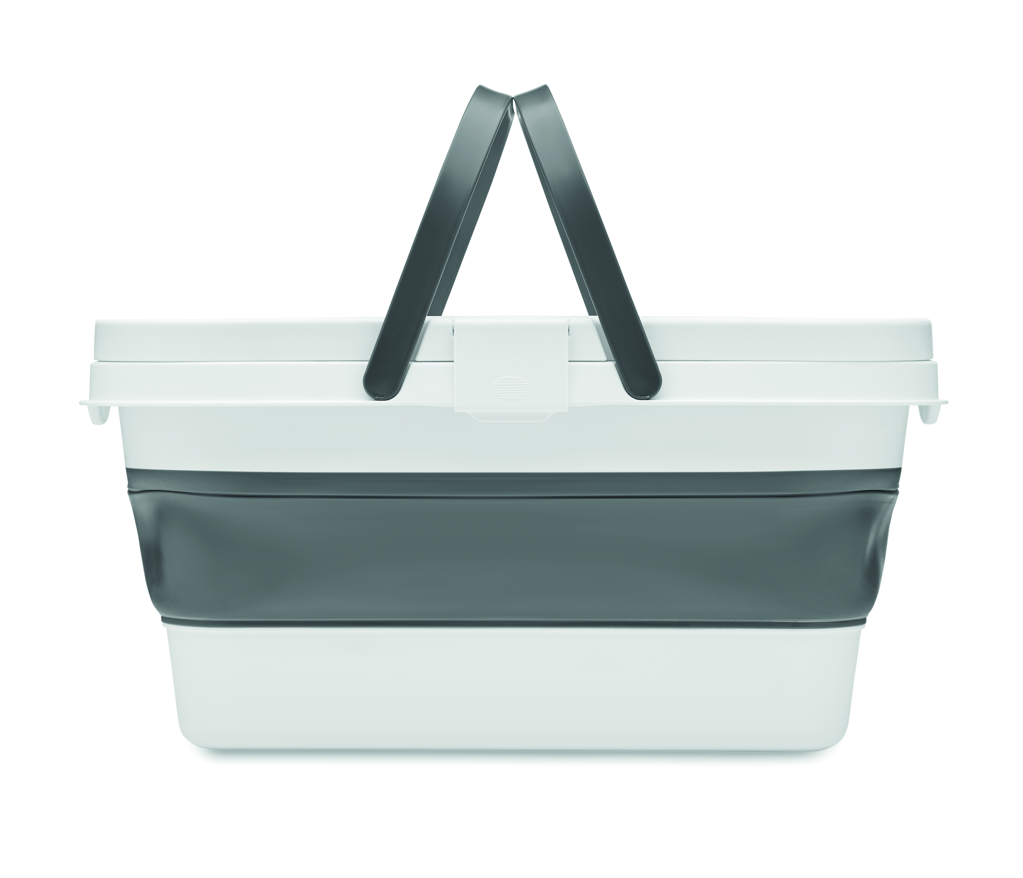 Foldable bag, Lunch box, Thermo tote, Grau-Grün, Zwei Farbtöne, Lunchbox, Storage, Isoliert, Faltbar, Grau-Grün, box, storage, faltbar, tasche, griff