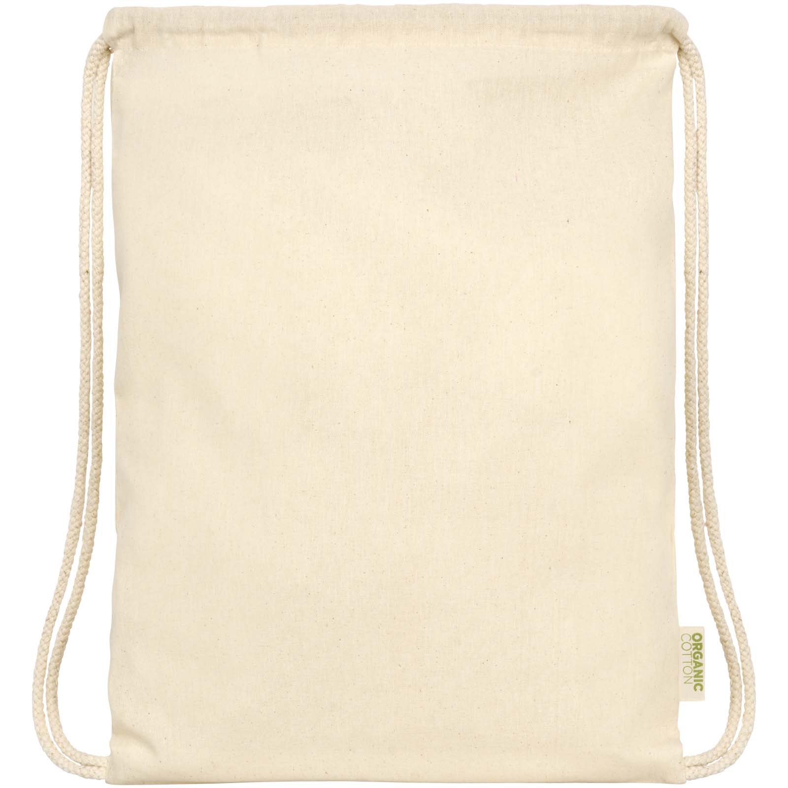 Baumwolltasche, drawstring bag, Organic cotton, Naturfarben, Beutel