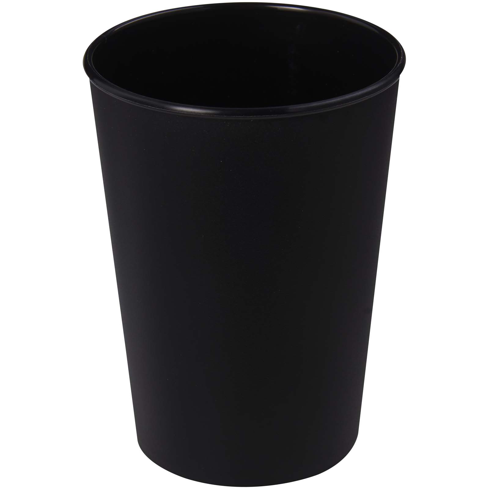 becher, tasse, schwarz, praktisch, kegelform
