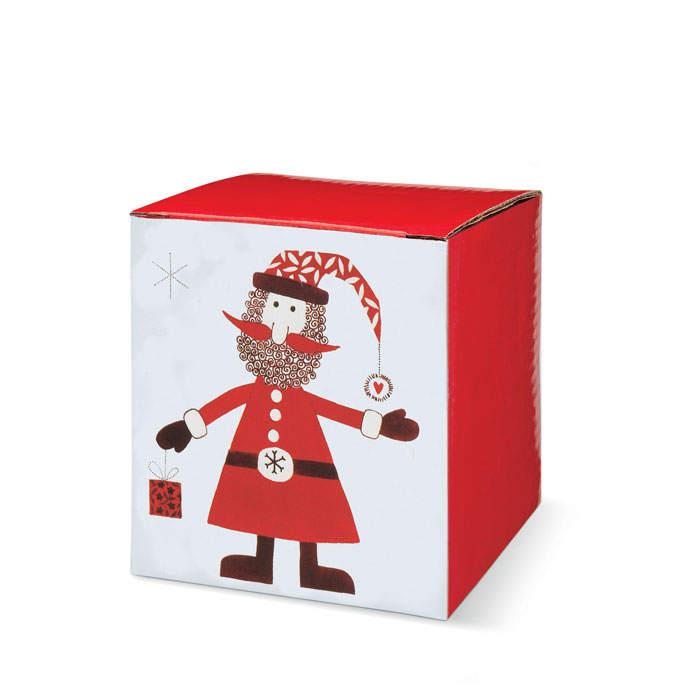 Weihnachtsbox, Weihnachtsgeschenk, Santa, Rot, Kubus, Box, Weihnachten, Weihnachtsmann, Rot, Geschenk, Weihnachtsbox, Santa Claus, Weihnachten, Geschenkverpackung, Rot