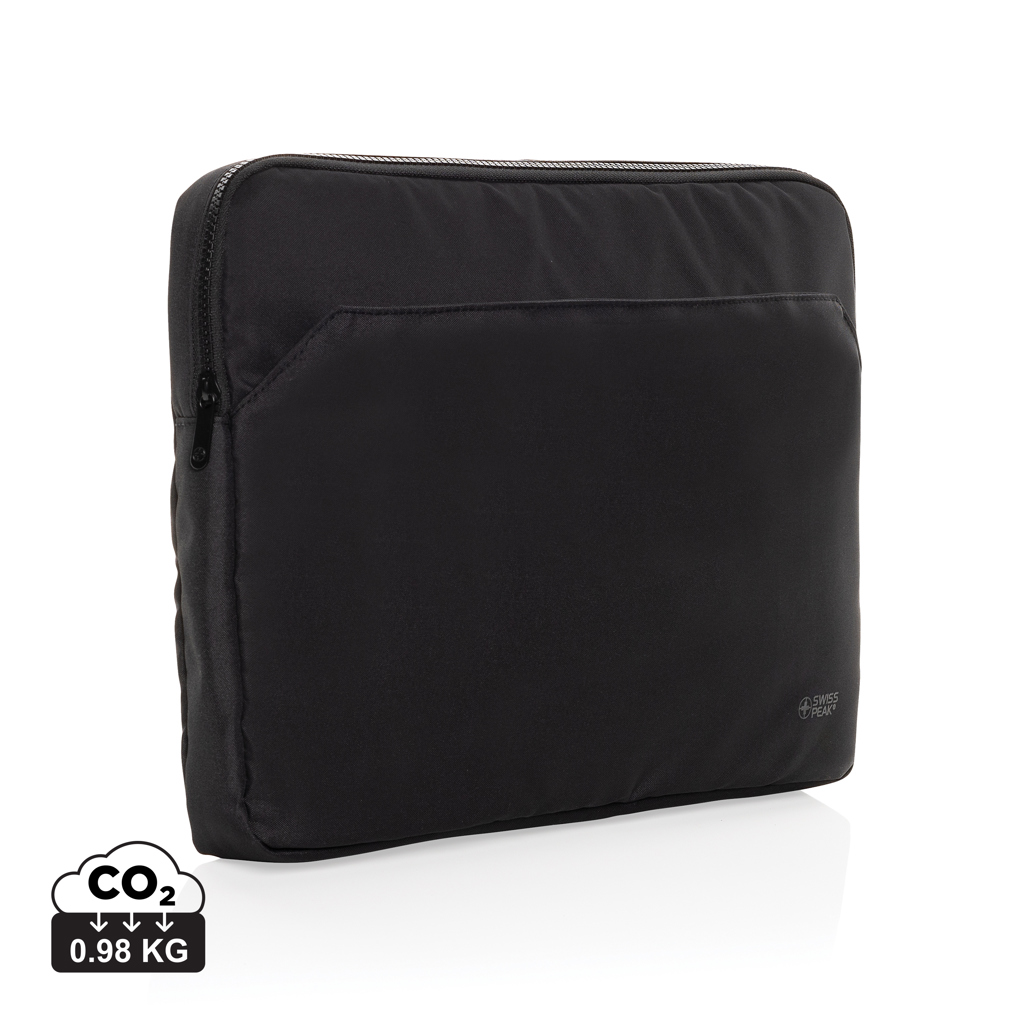 Swiss Peak Aware™ RPET Essential 15.6" Laptop Sleeve