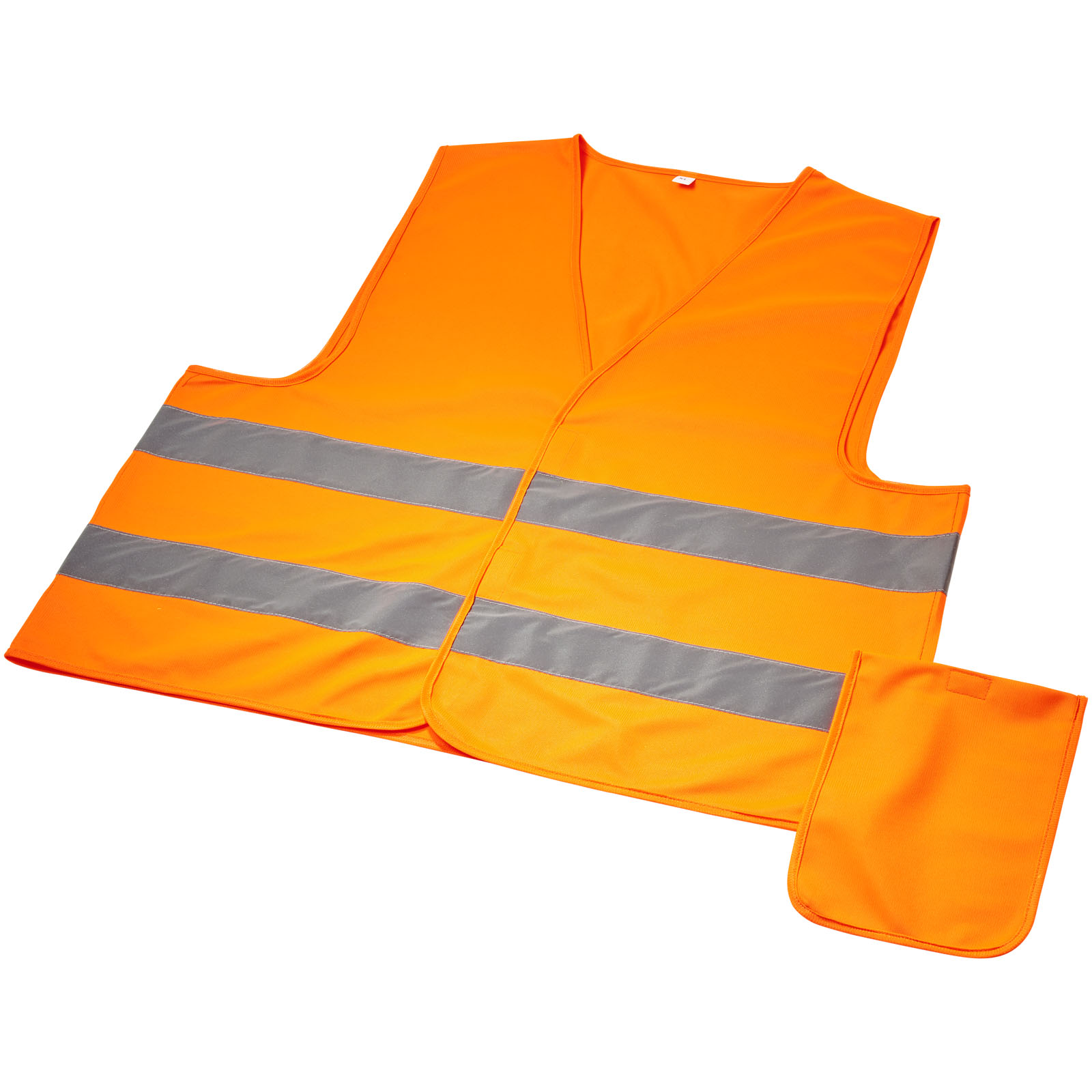 Höchstsichtbar, Sicherheitsweste, Reflektierende Streifen, Orangene Weste, Schnittfrei Beige, Warnweste, High-visibility, Reflektierend, Sicherheitsweste, Gurtband, Warnweste, Reflexstreifen, High-Visibility, Sicherheitsweste, Gurtband