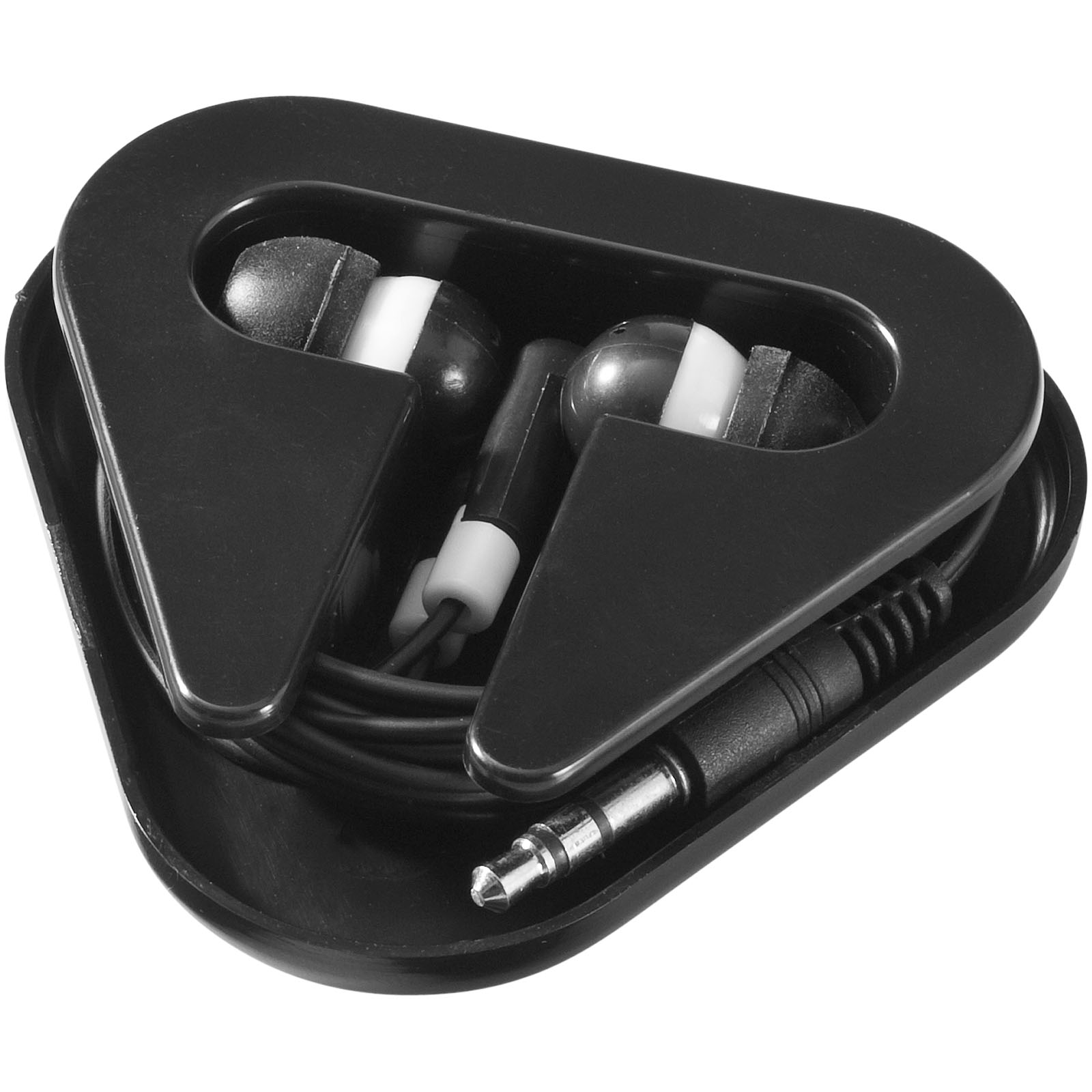 Kopfhörer, In-Ear, Kabelgebunden, 3,5mm-Stecker, Schwarz, kopfhörer, in-ear, in-earhörer, kabelgebunden, etui, Kopfhöreranschluss, In-ear Ohrhörer, 3.5mm Stecker, Kabelgebunden, Stereo Ohrhörer