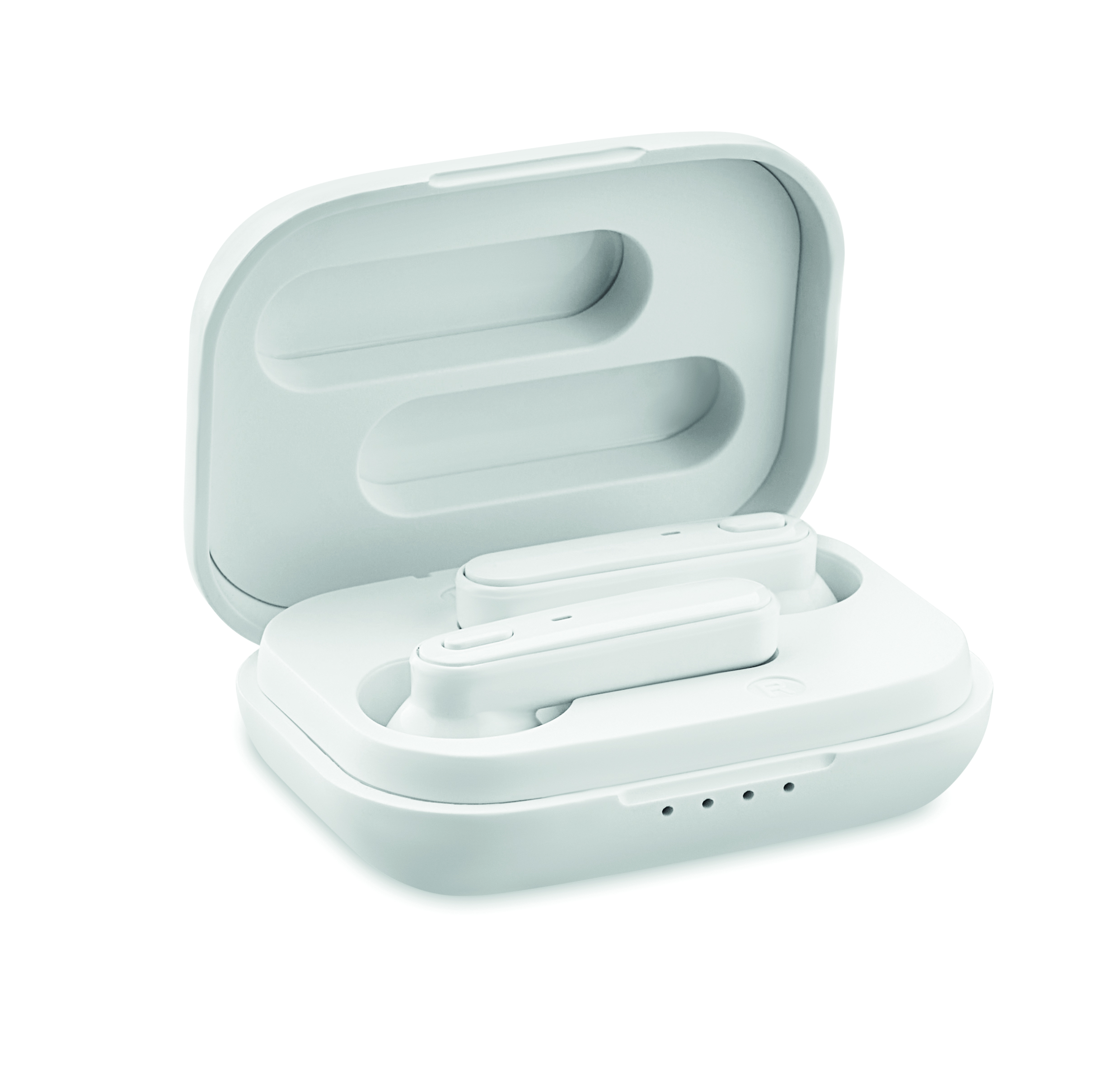 Orøbkopfhörer, Drahtlos, Ladehülle, Weiß, In-Ear