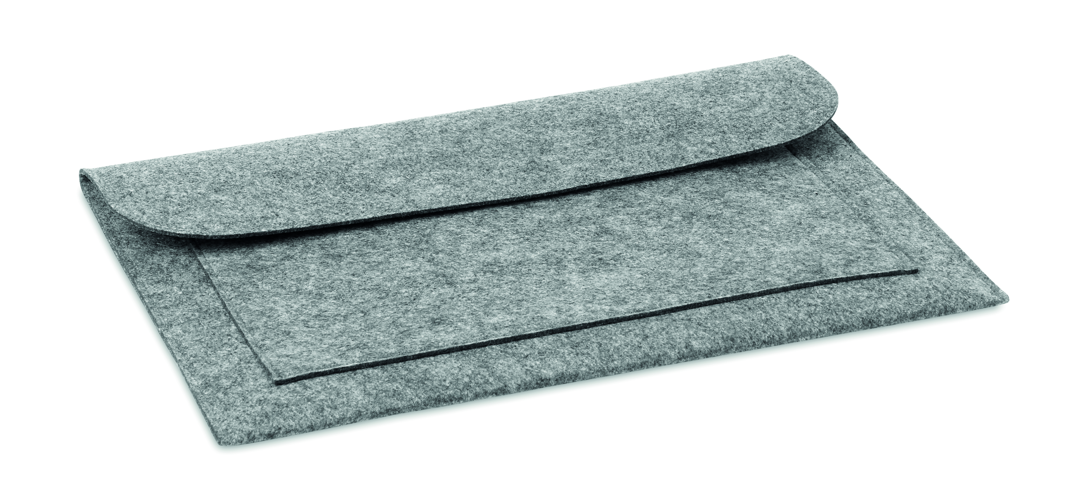 Wollfilz Umschlag, Faltenumschlag, Brieftaschenhülle, grau, Felt-Envelope, Umschlag, Grau, Filz, Brieftasche, Klappe