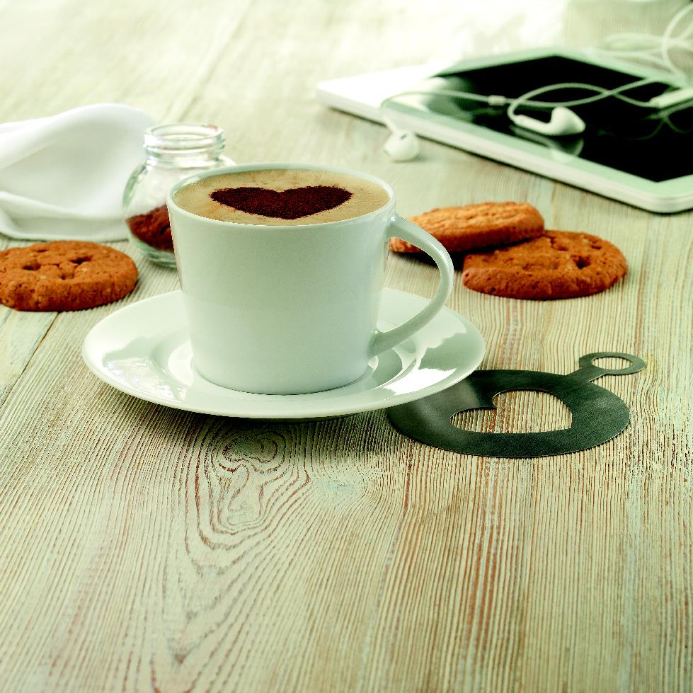 Kaffee, Kaffee-Becher, Tasse, Herz-Kaffee, Cookies