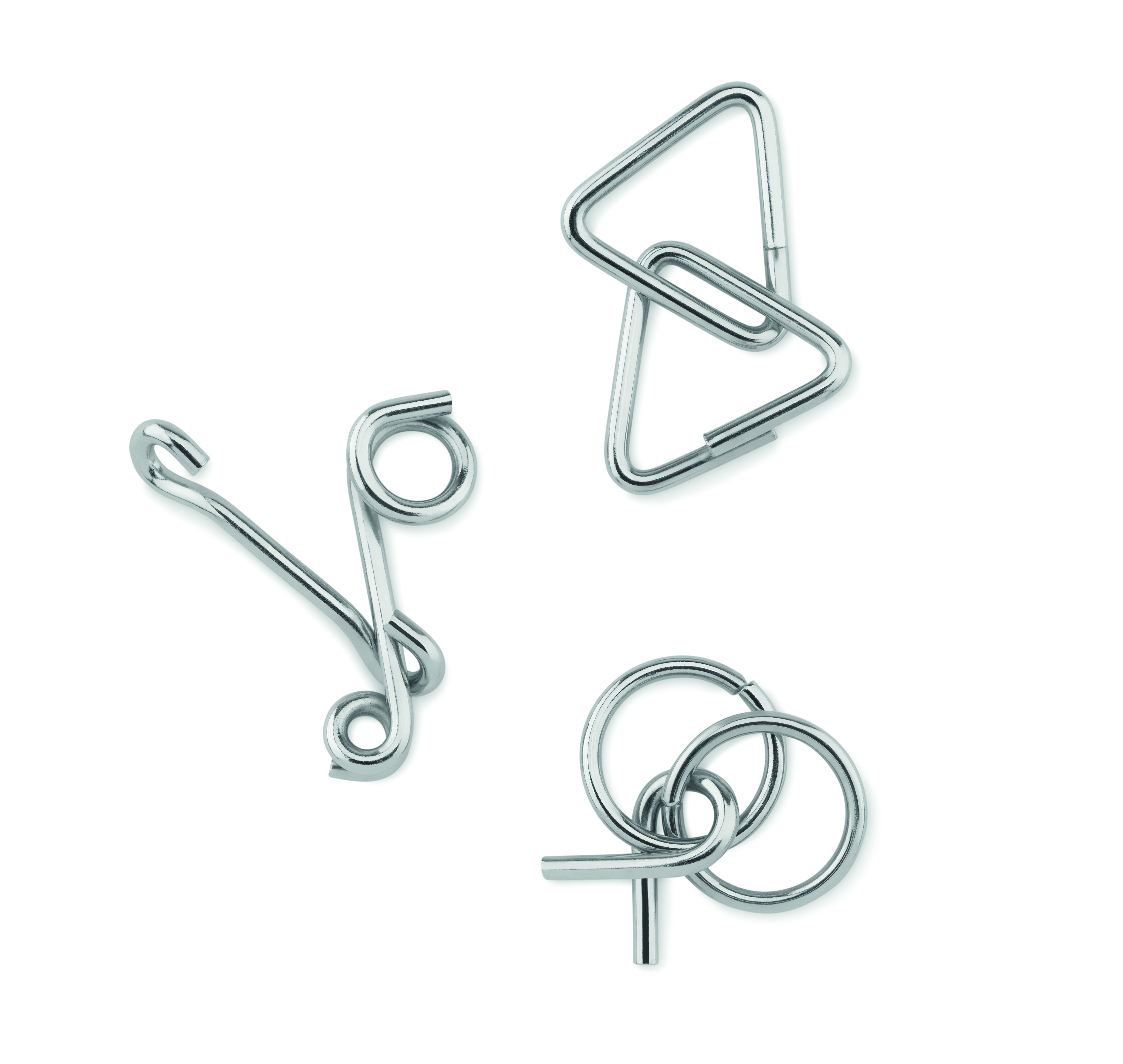 repaired metal hardware, Keyring, Karabiner-Haken, Ringsclip, Federclip