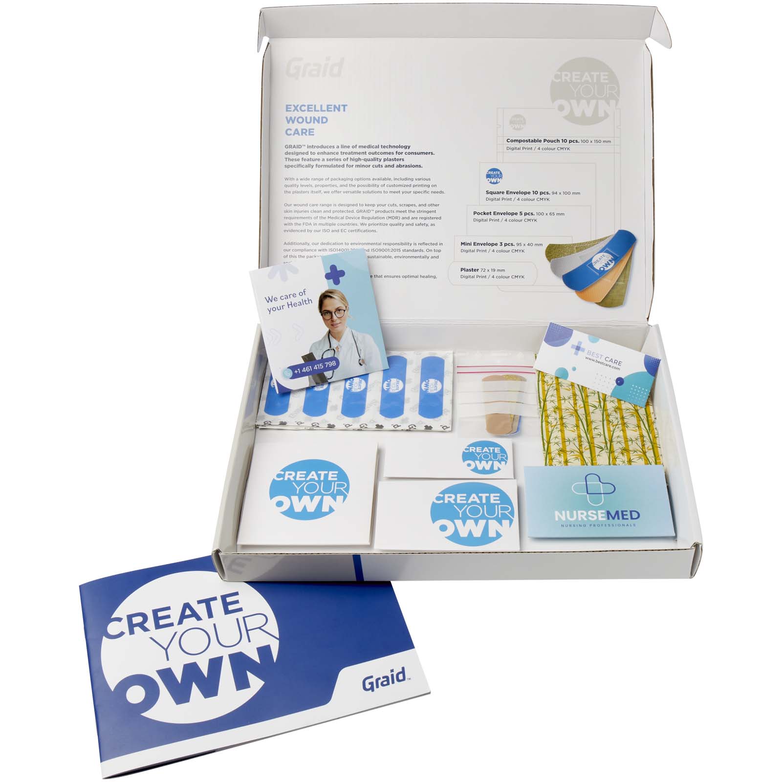 box, medizinisch, pflege, verband, umschlag