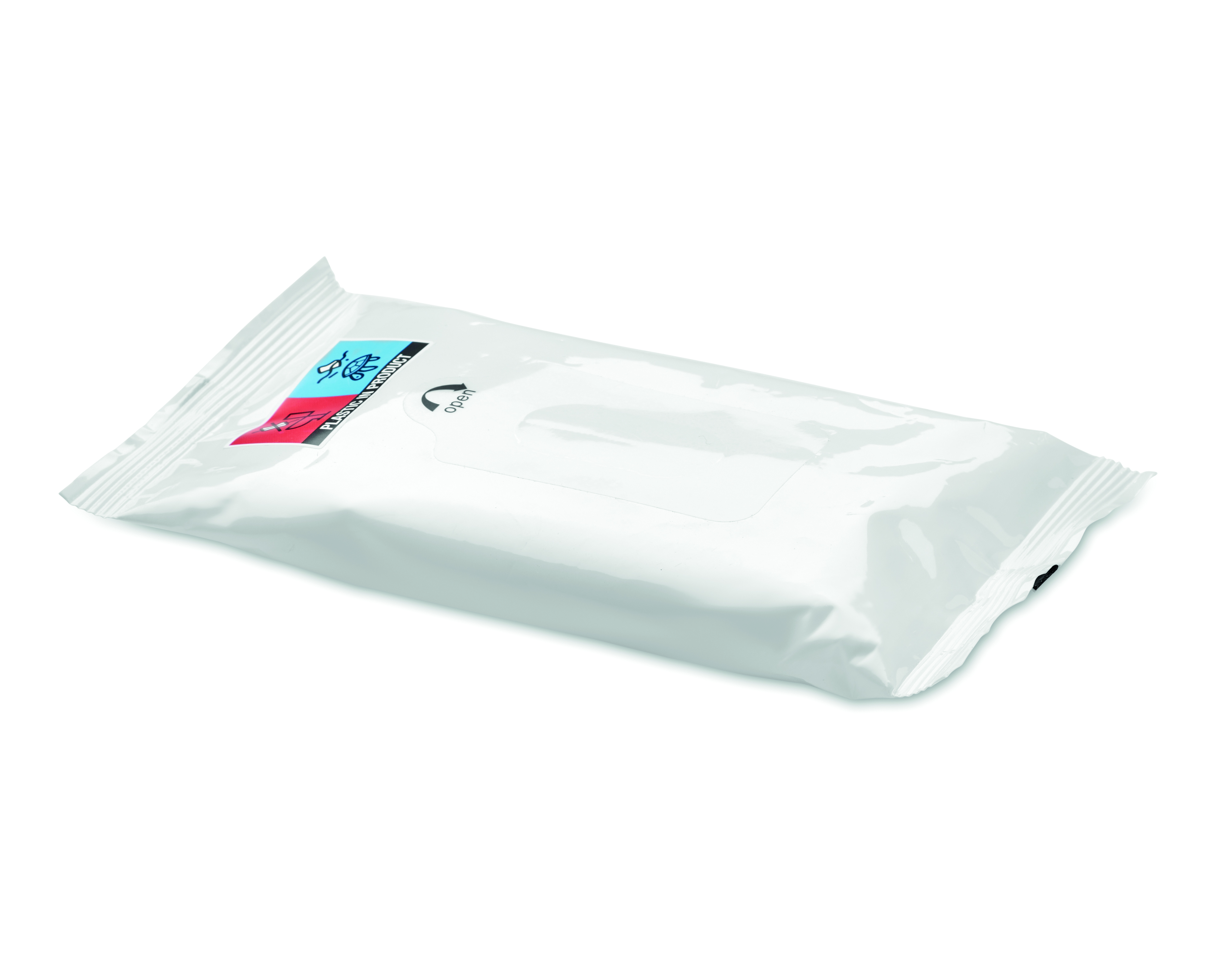 Feuchttücher, Mikrofasertücher, Einweg, Paketgröße klein, weiße Packung