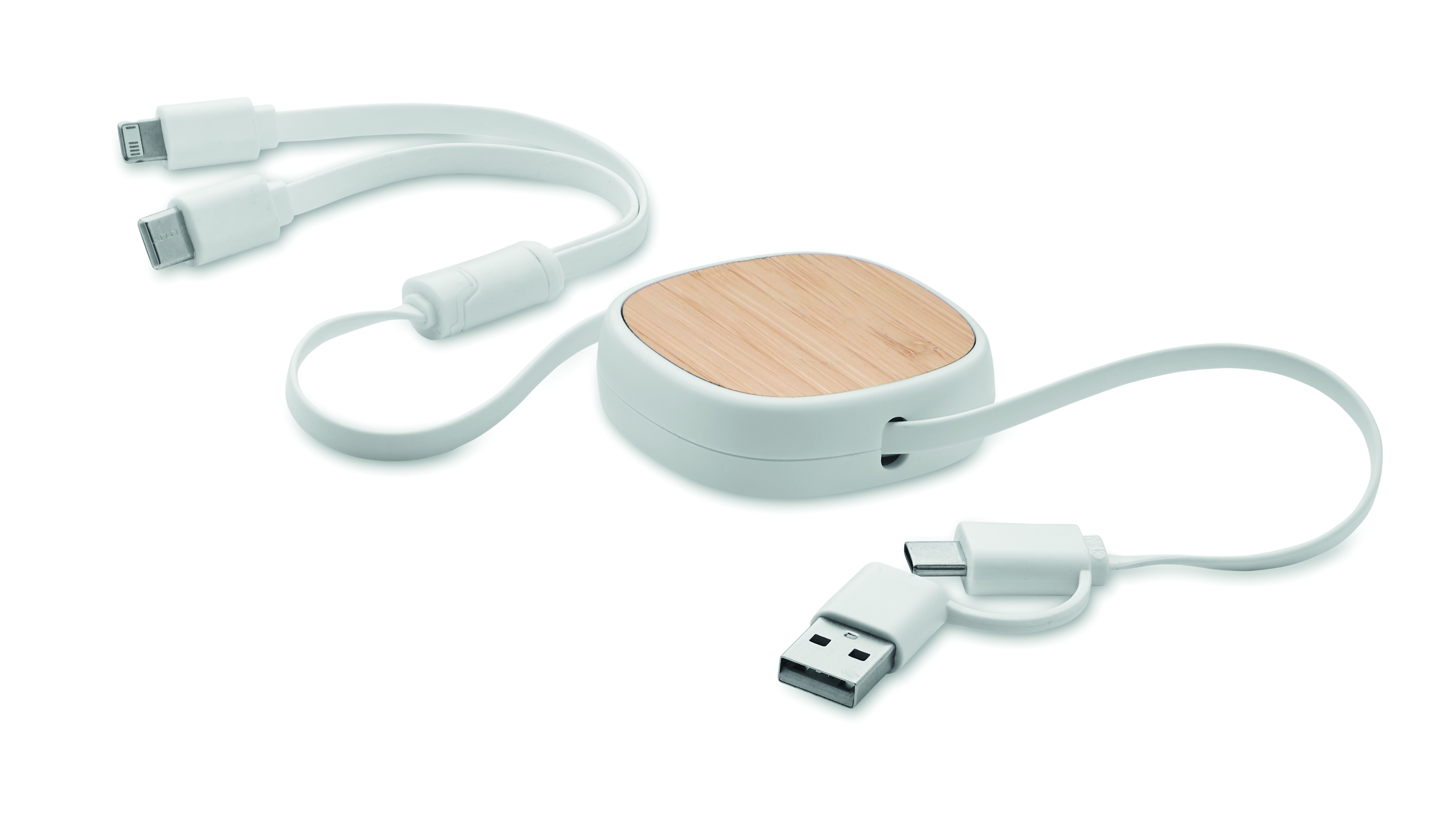 elektrischer Hülsen, Lädtablett, Holzoberfläche, USB-C Anschluss, Kabel-Adapter, ergonomischer USB-Hub, Holzoberfläche, Kabeltyp, USB-A zu USB-C/Lightning Adapter, Kompakte Ladegerät-komponente