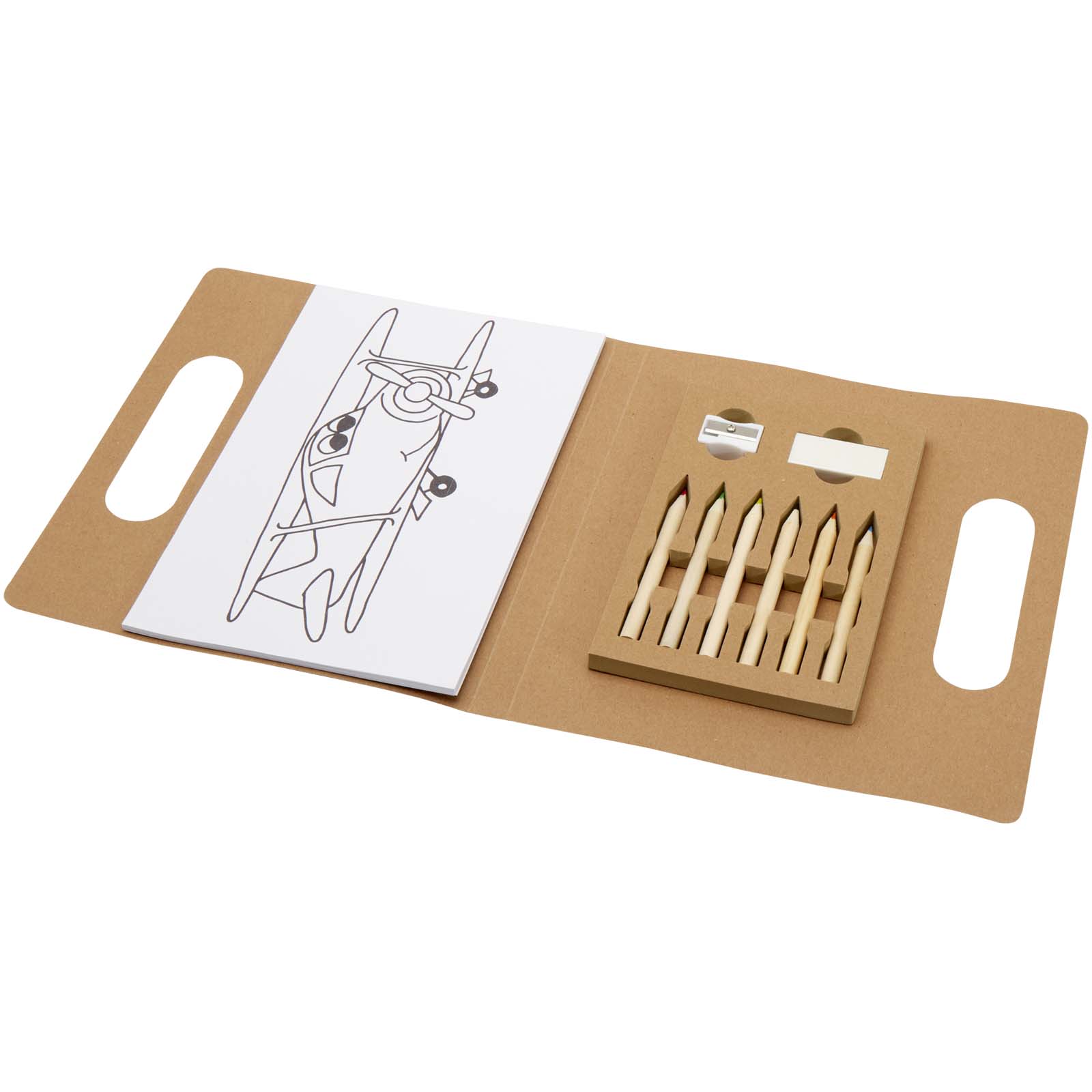 Bleistiftset, Skizzenbuch, Holz, Kunstset, Rack–Stifte