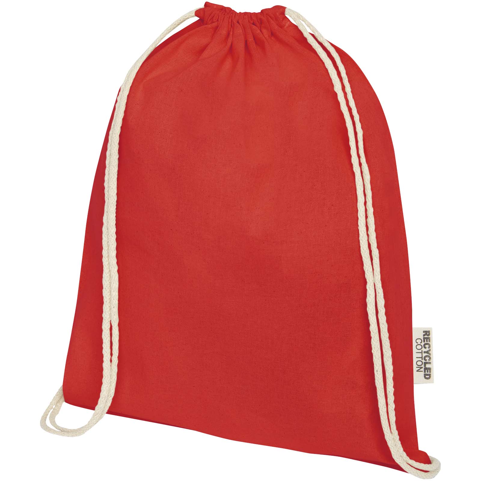 drawstring bag, rote tasche, baumwollbeutel, recyceltes baumwoll, drawstring