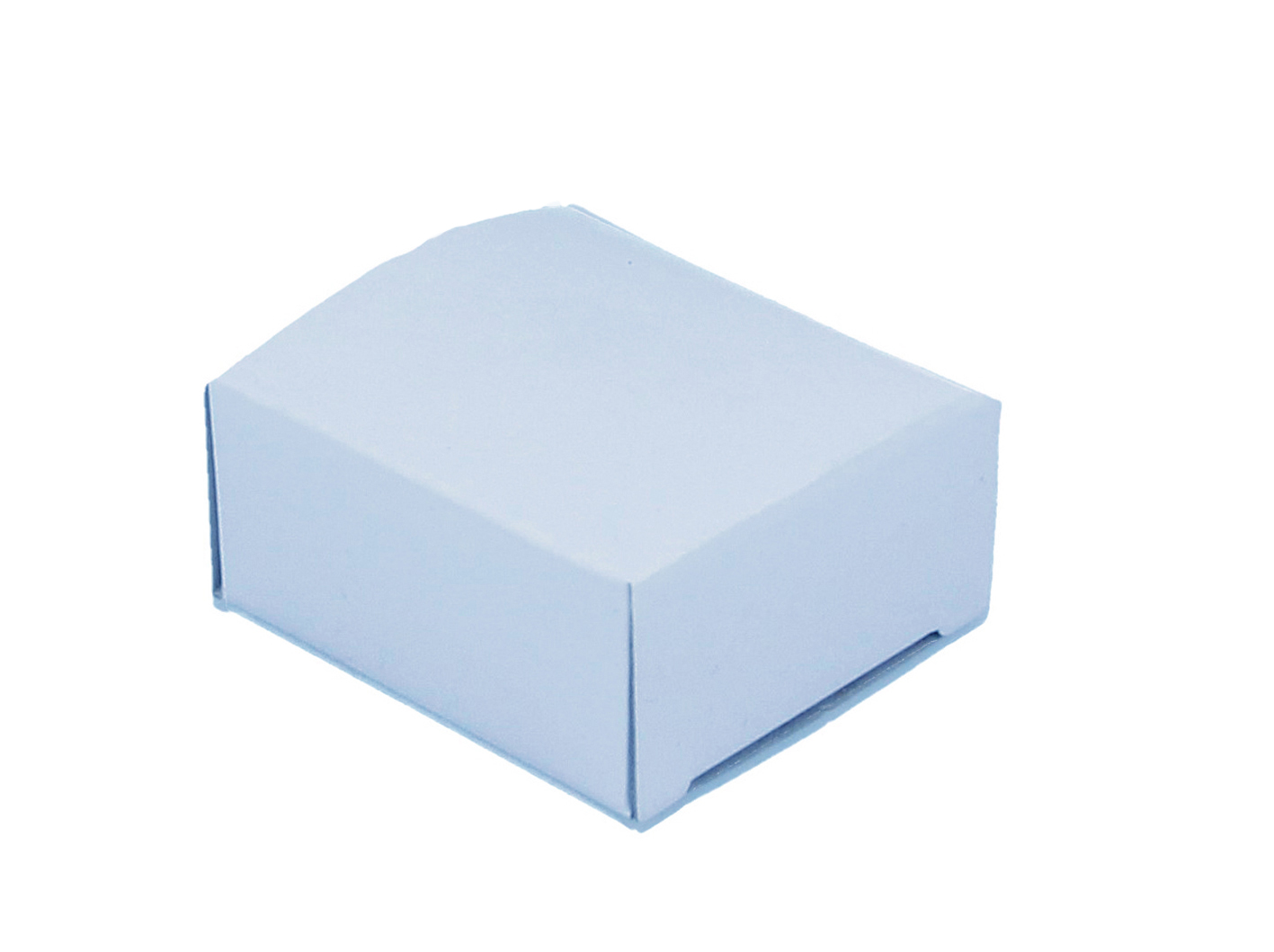 Kartonbox, Schachtel, hellblau, Pappe, Kleinformat