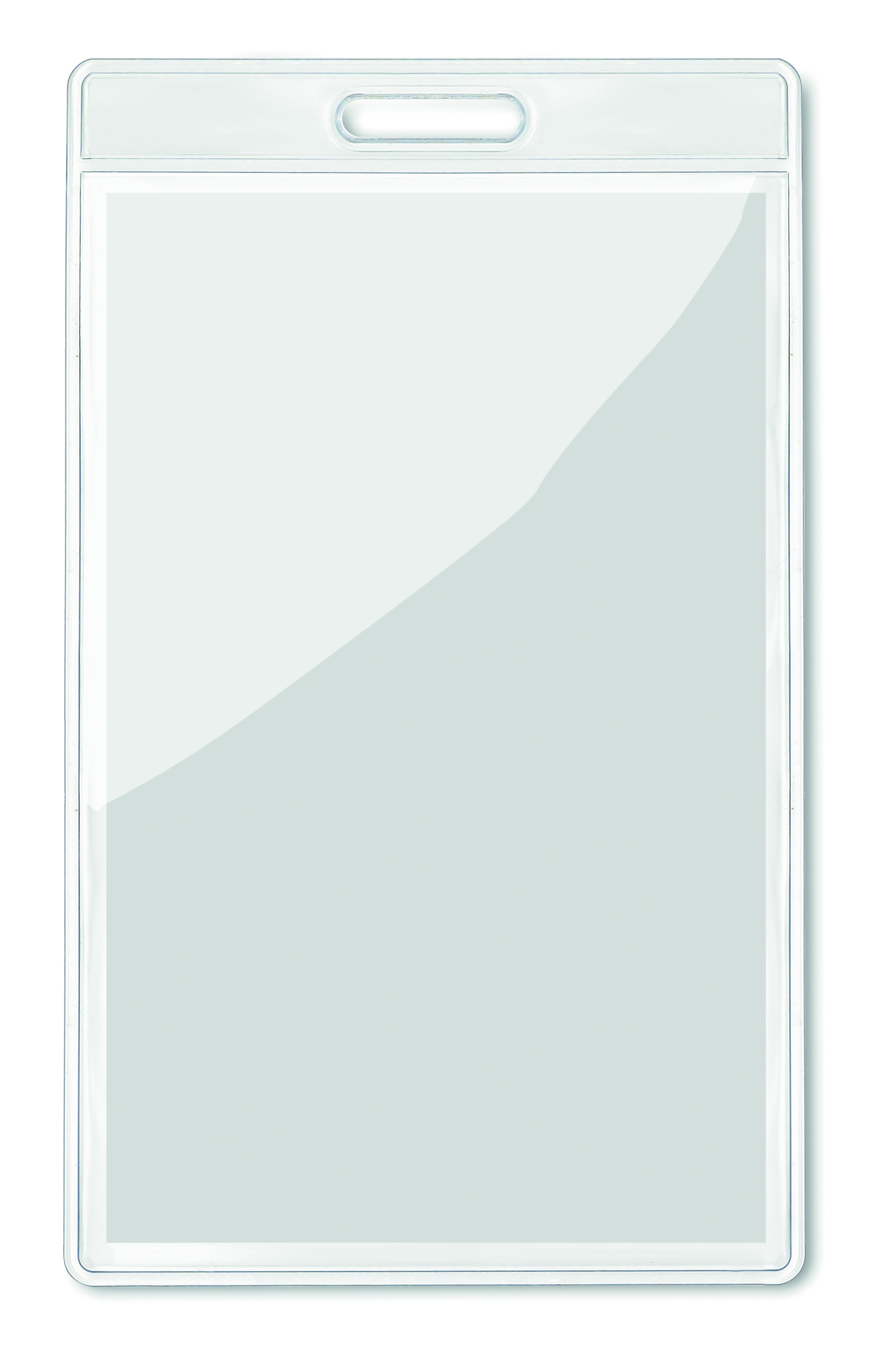 Sichtfenster, Transparent, Kartenhalter, Glasfolie, Schlankes Design