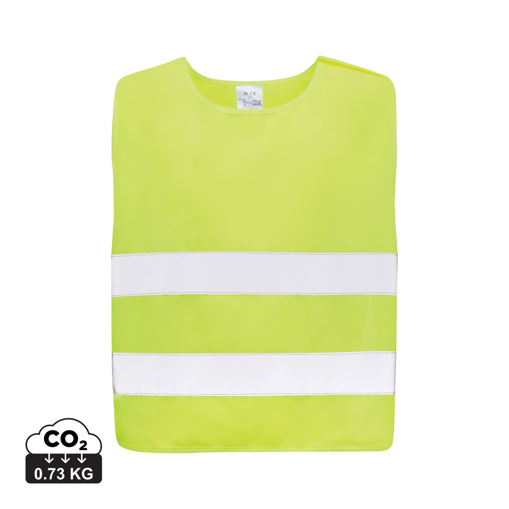 Lätzchen, Person, Warnweste, Reflexstreifen, High-Visibility, Neonfarbe, Geringes Gewicht