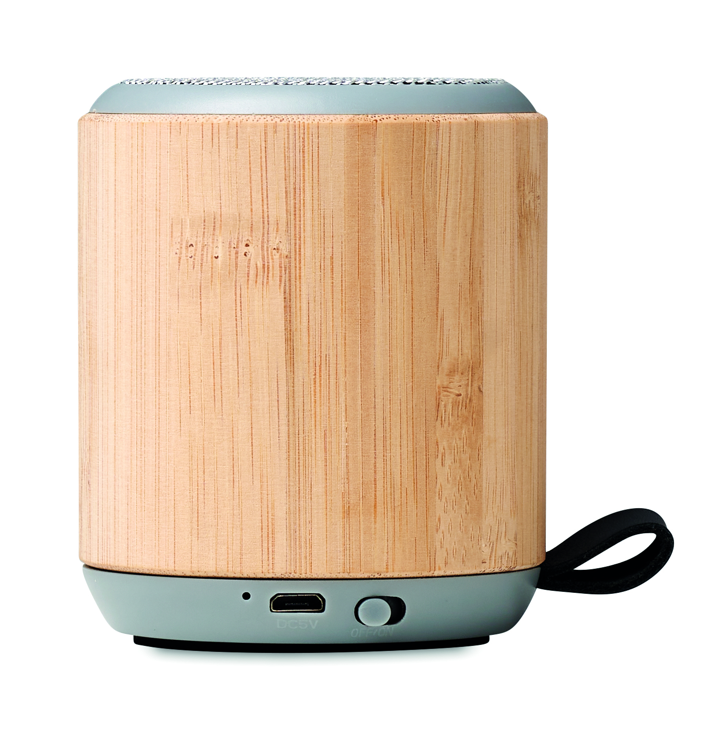 Bluetooth-Lautsprecher, Holz, tragbar, USB-C, Tragegriff