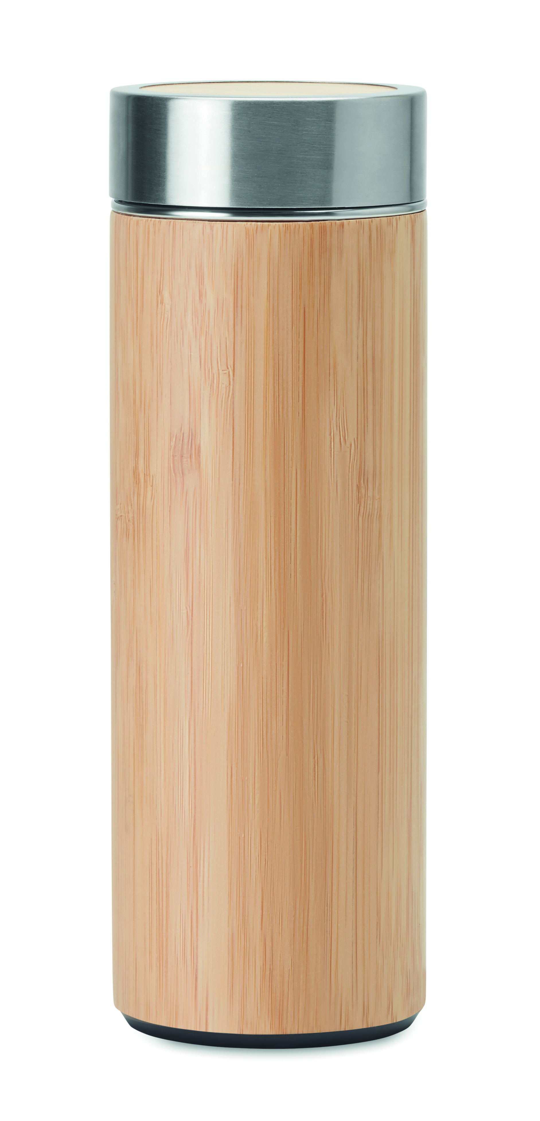 Thermos, Karaffe, Stahldeckel, Holz Finish, Vakuumisolierter Becher, Thermosflasche, Stahldeckel, Holzmaserung, Vakuumisoliert, Trinkflasche