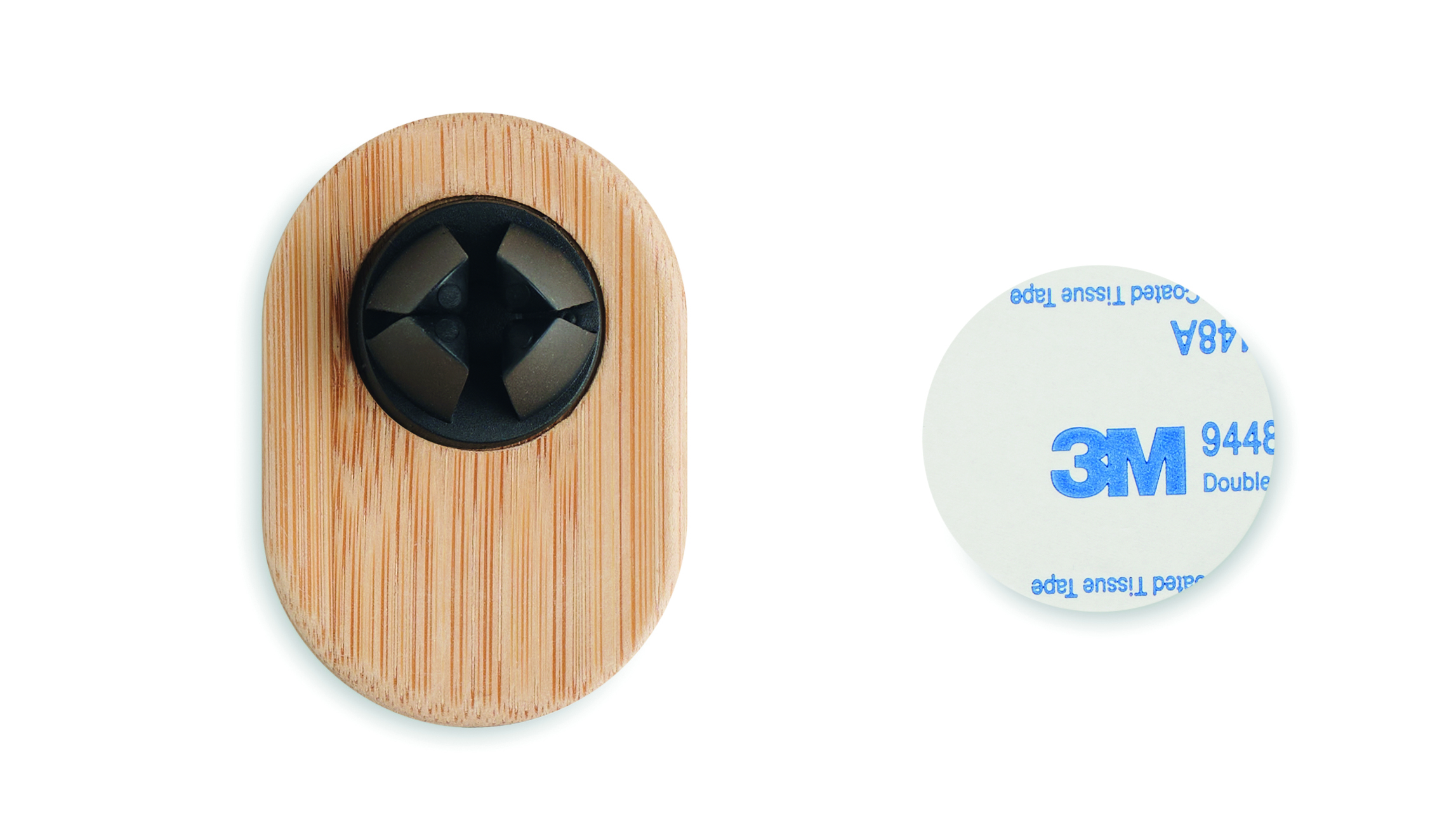 Holzgriff, Kork, Rundkopf, Korkunterlage, Schraubenloser Griffbereich