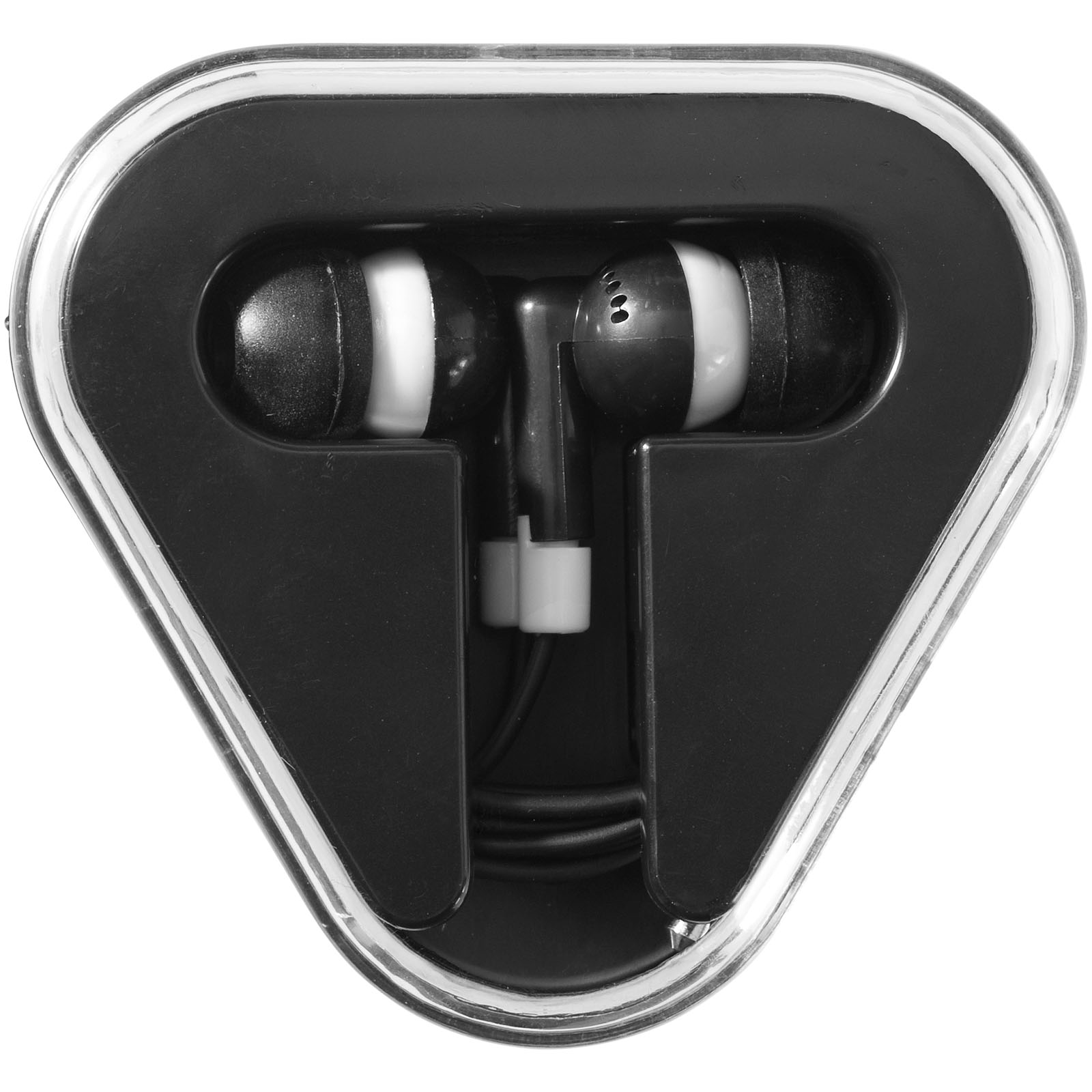 In-Ear-Kopfhörer, In-Earhörer, Kabelgebunden, Schwarz, Weißes Kabel, in-ear, ohrhörer, kabelgebunden, kopfhörer, schwarz, In-Ear Kopfhörer, Kabelgebundene Kopfhörer, Schwarz, Ohrstöpsel, Stereo