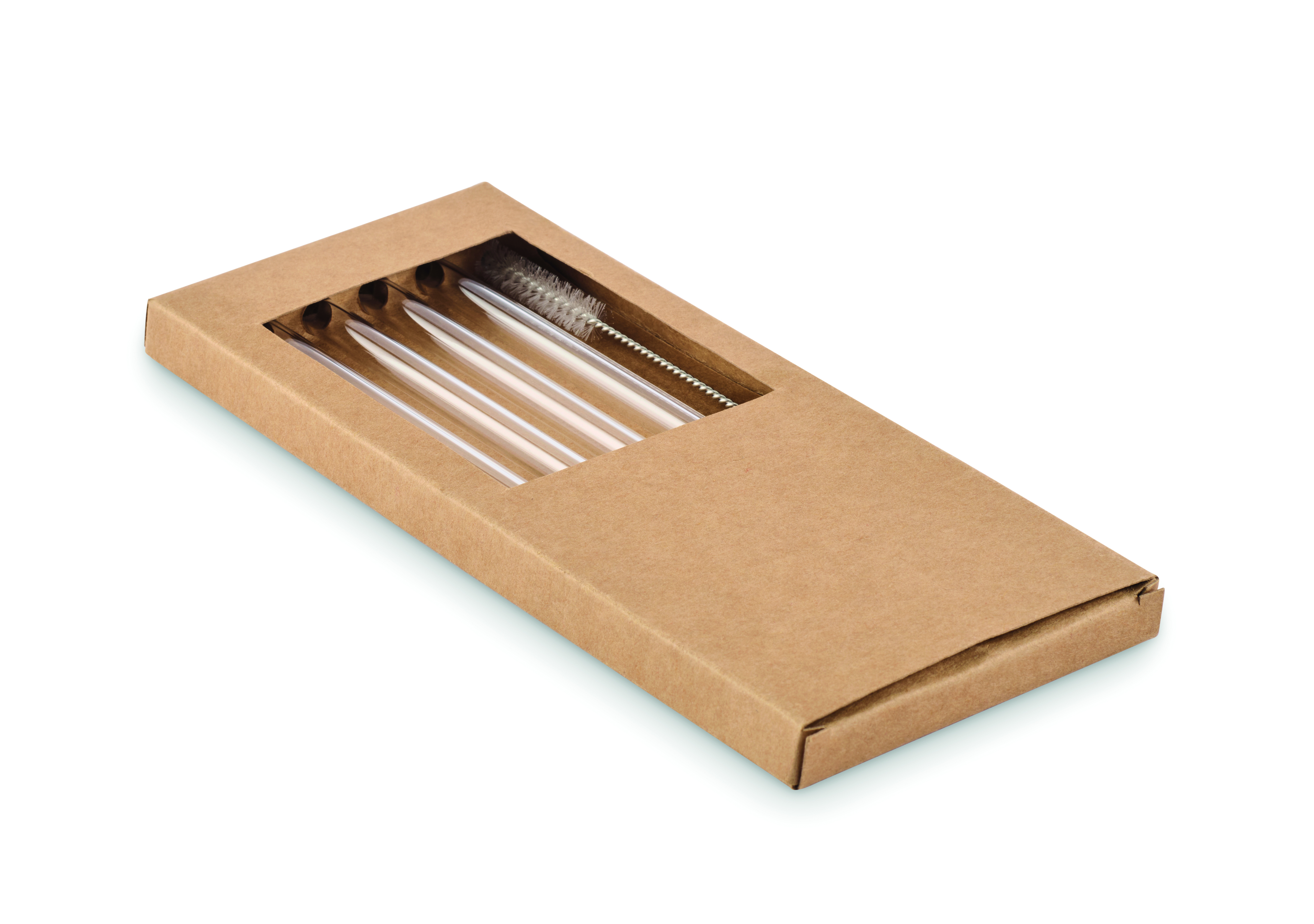 Strohhalme, Papierstrohhalm, Durchsichtig, Set, Kartonverpackung, Reinigungsbürsten, Glasstäbe, Stabbürsten, Kartonverpackung, Set, trinkhalme, glasstrohhalme, satz, fassungen, trinkhalme