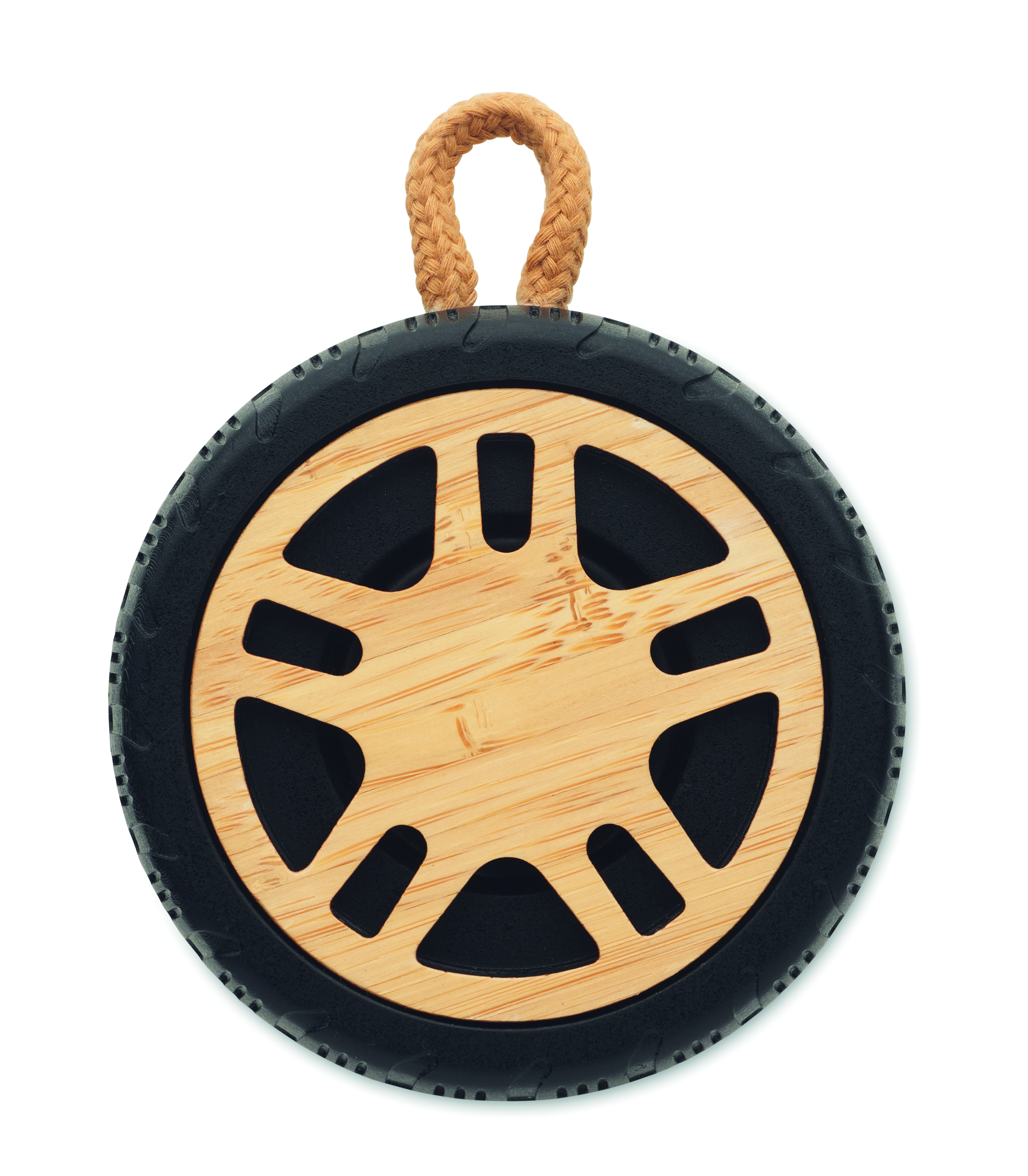 Kaufrad, Holzrad, Gummirad, Tragegriff, Spielzeugrolle, Rolle, Holz, Gummi, Seil, Rad, Rad, Holzrad, Reifen, Seilgriff, Spielrad