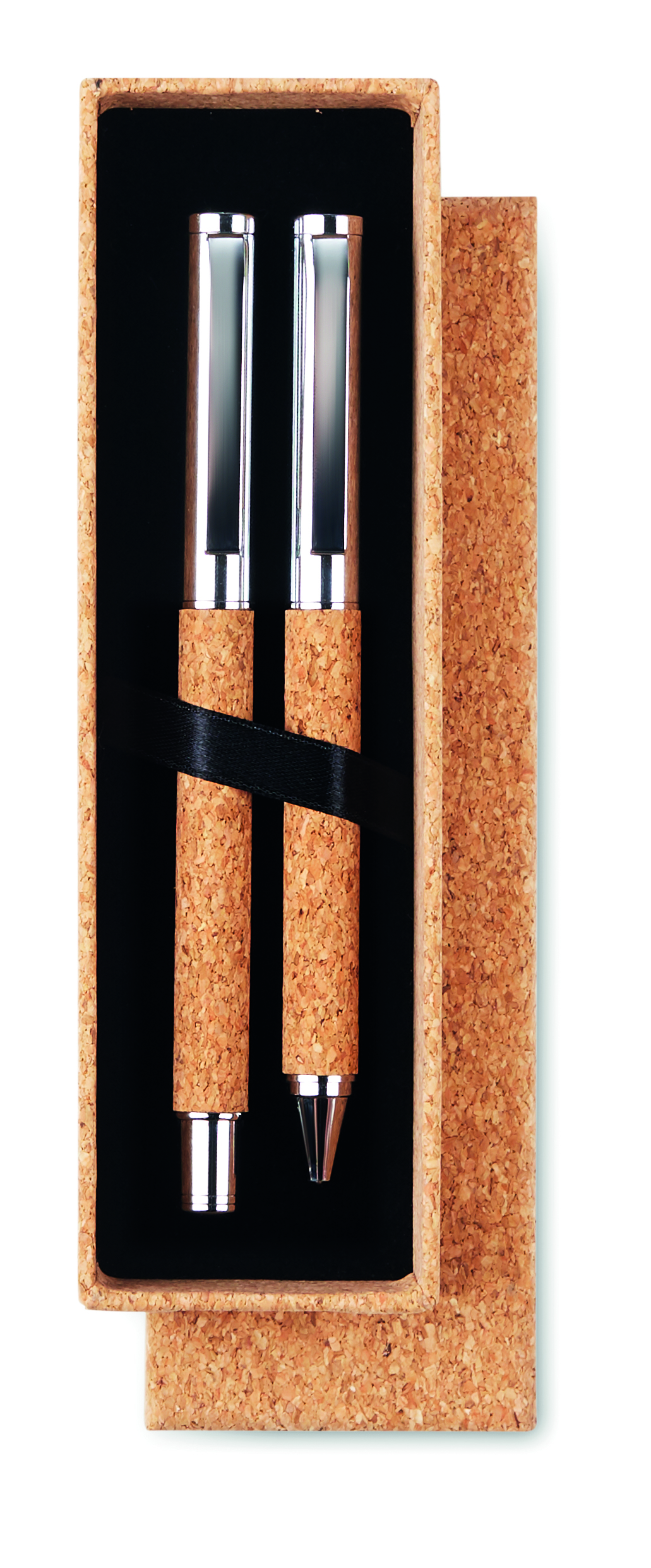 Kugelschreiber, Bleistift, Kork, Schreibset, Box