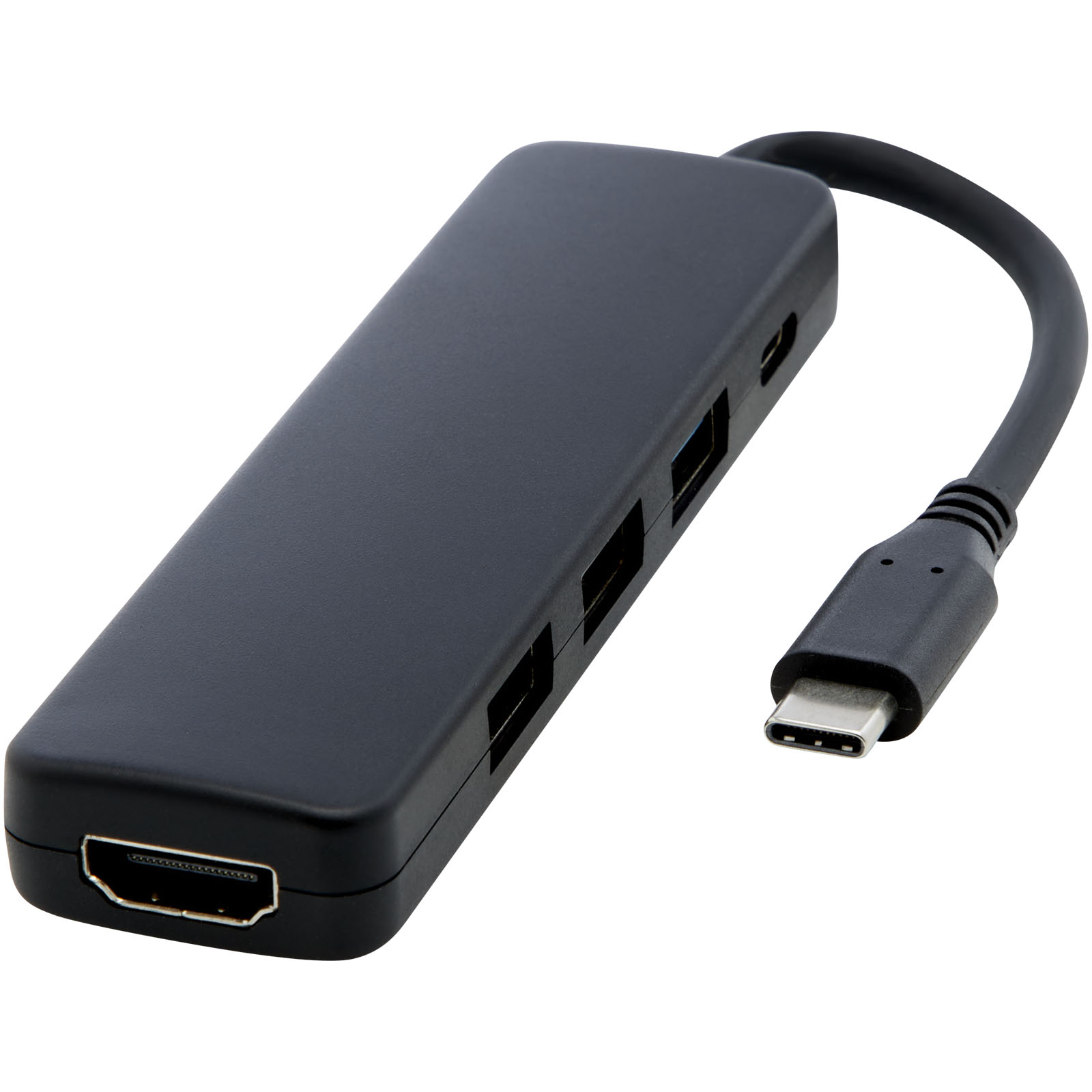 HDMI-Adapter, USB-C zu HDMI, Multiport Hub, Grau, Port-Adapter