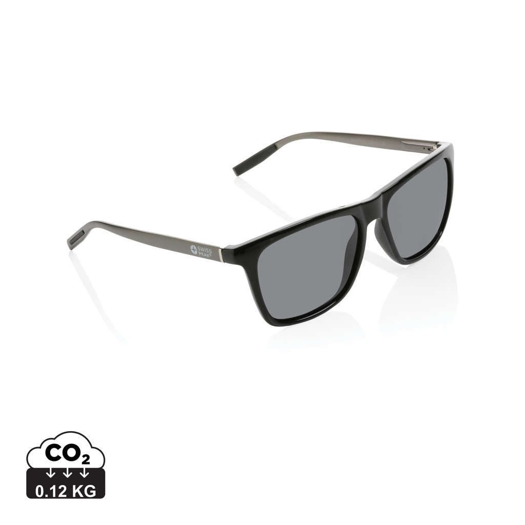 Sunglasses, Schwarzer Rah­men, Rechteckig, Polarisiert, Leicht 0,12kg