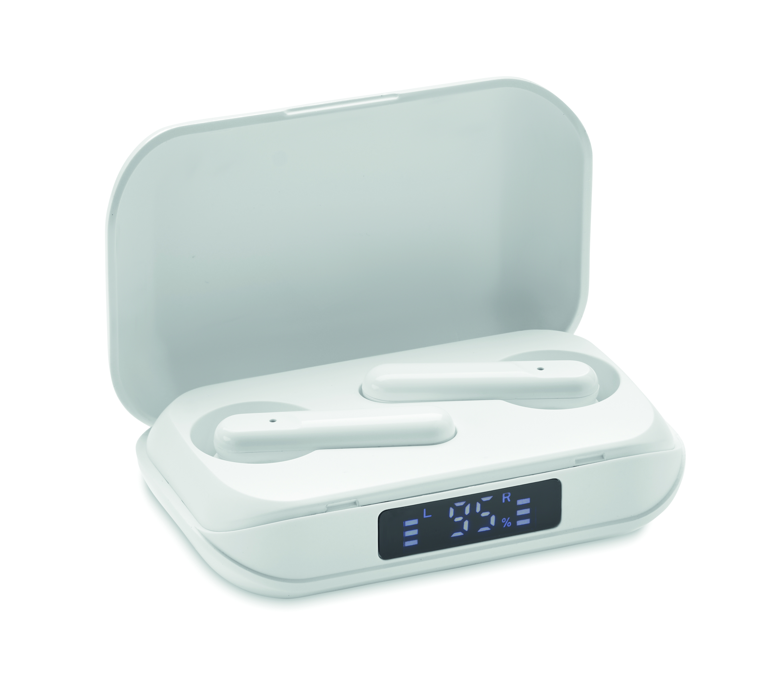 Kopfhörer, True Wireless, Bluetooth, Ladecase, Digitalanzeige