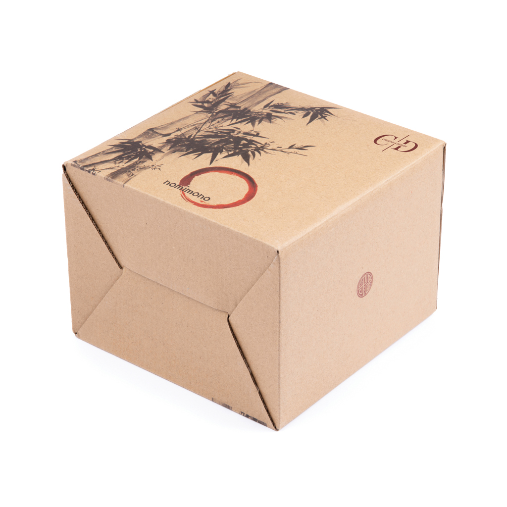 Kiste, Karton, Lieferung des Pakets, Person, box, karton, verpackung, bambusdesign, rote siegelse