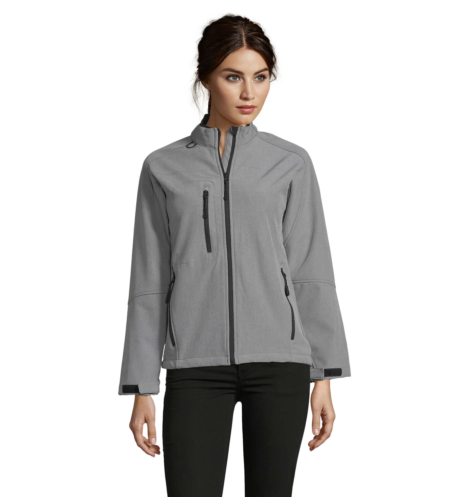 jacke, softshell, grau, reißverschluss, seitentaschen, jacke, softshell, grau, reissverschluss, tasche, jacke, softshell, grau, Reißverschluss, Kapuzenlose, jacke, softshell, grau, kletter-/steppjacke, reissverschluss