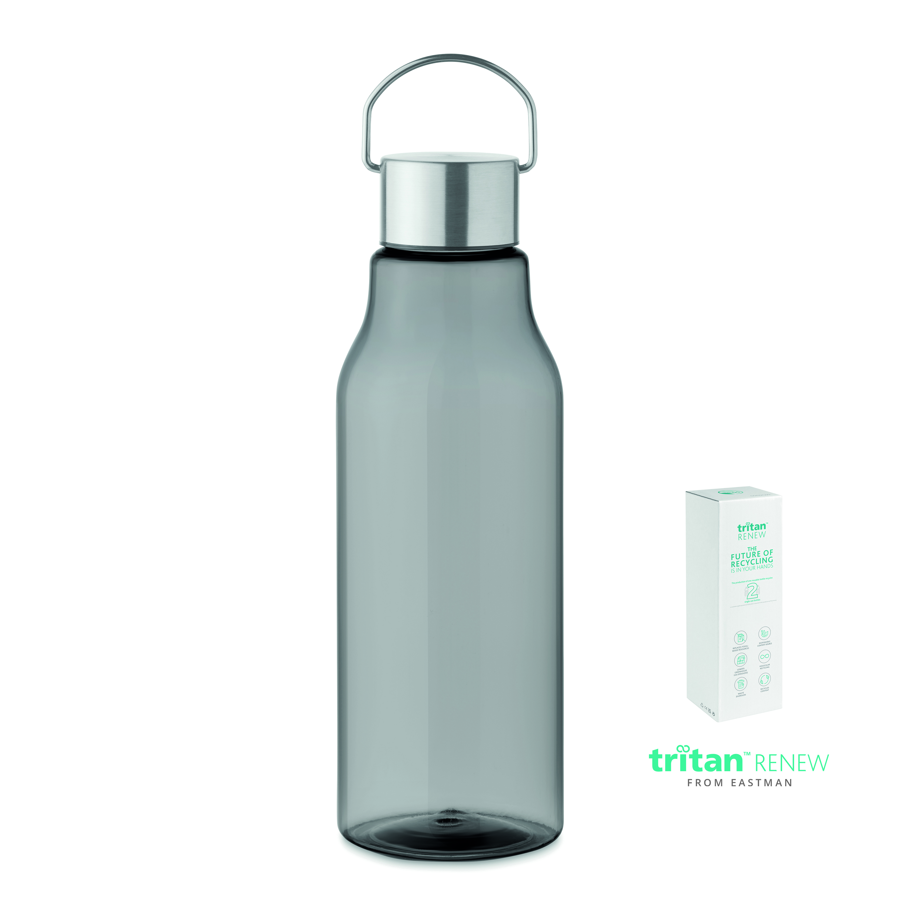 Trinkflasche, Wasserflasche, Glasflasche, Trinkbehälter, Metallhülle