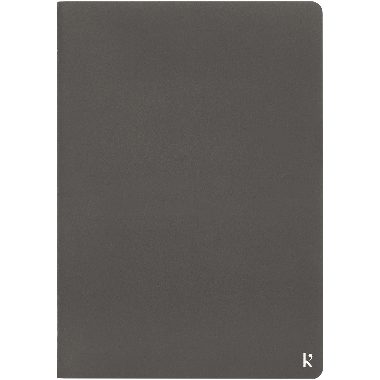 notebook, notizblock, ultra slim, textured, grau
