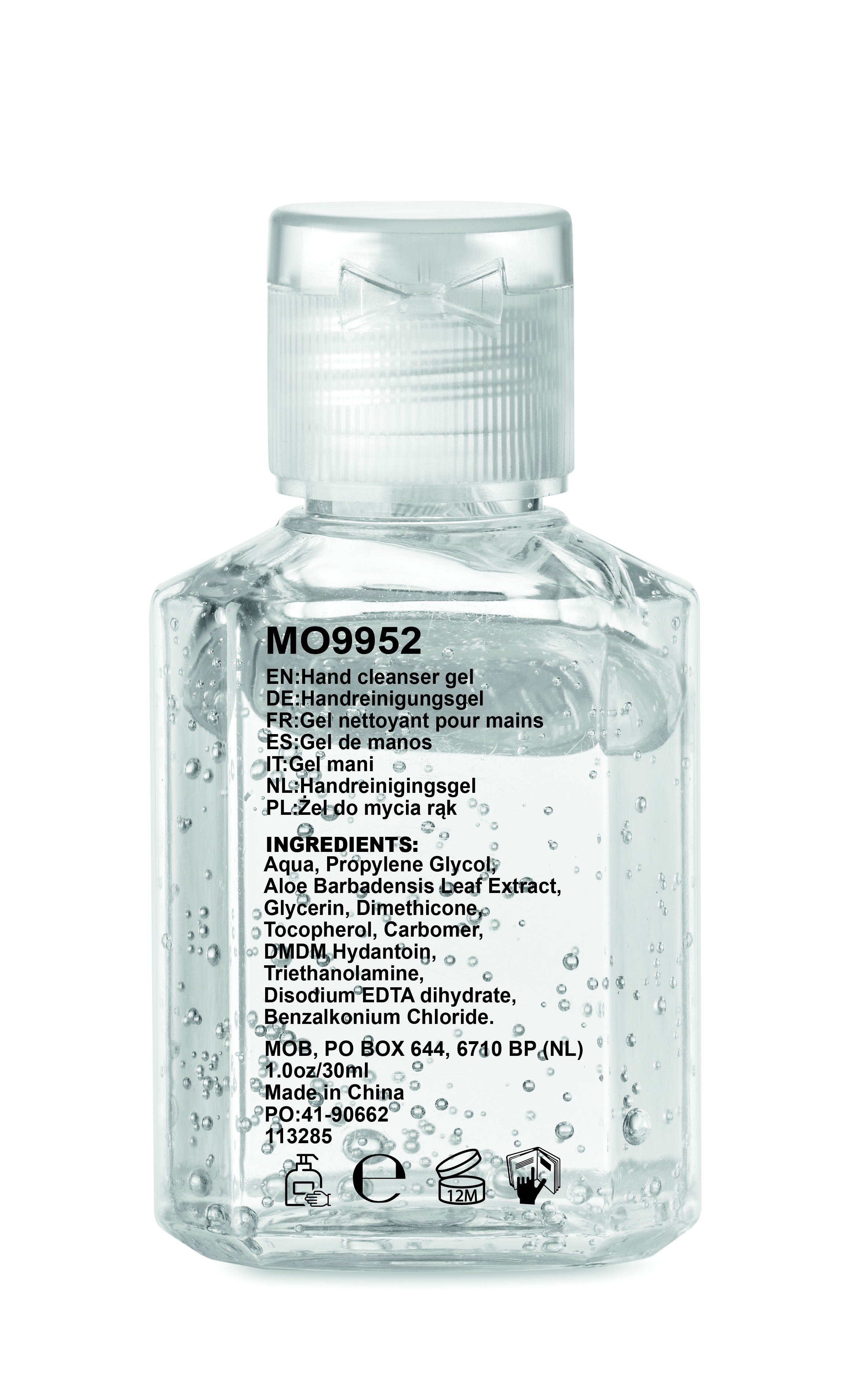 hand sanitizer, gel, hand cleansing, gel with glycerin, aqua water